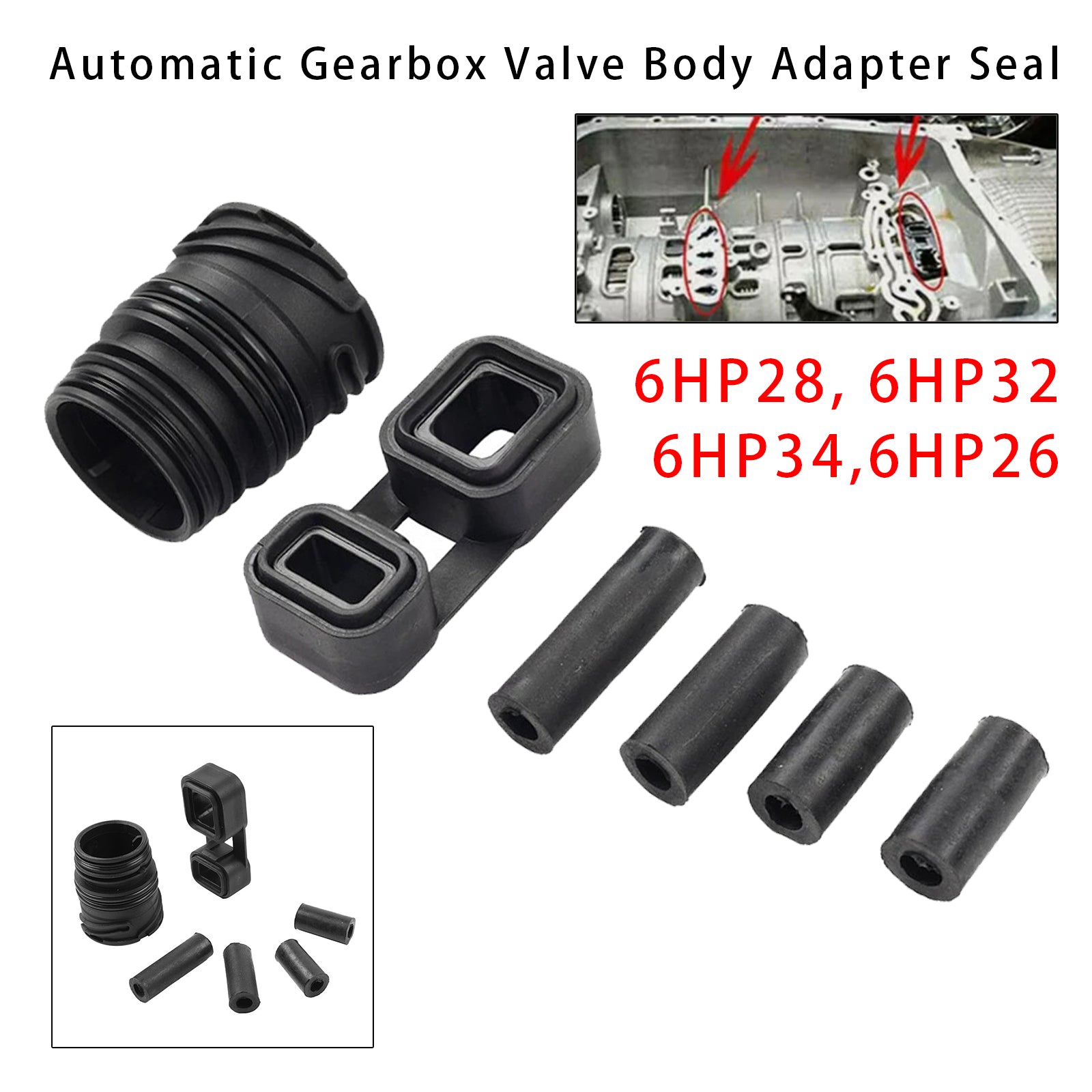 Kit de joint d'adaptateur de corps de Valve de boîte de vitesses automatique, pour BMW 6 vitesses 6HP26 28 32 34