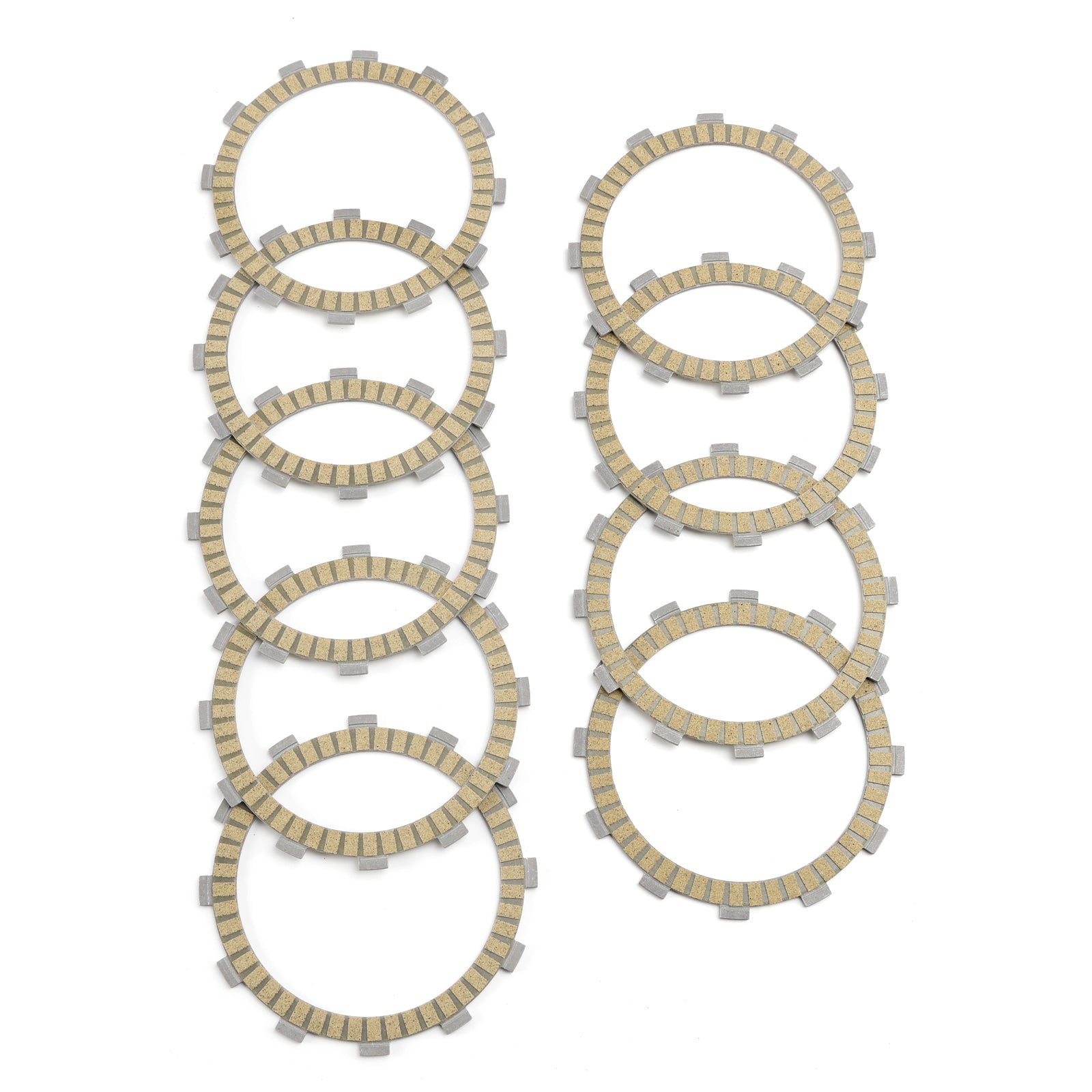 Clutch Friction Plate Kit för Kawasaki ZR1100 Zephyr 1100 1998-2006 13088-1087