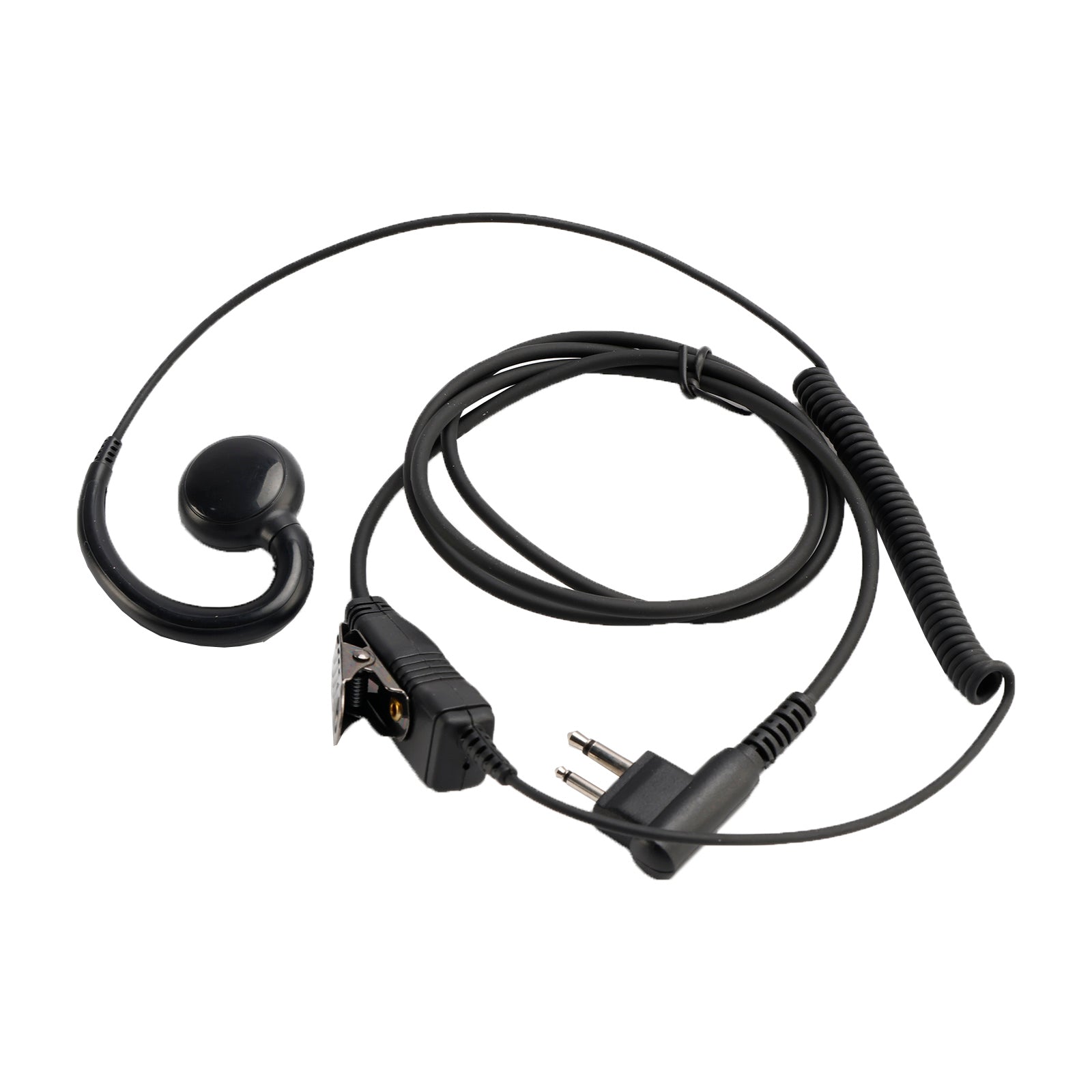 M-018 Liten PTT-B6 Curve Hook Earhook Headset för GP2000 CP88 SP10 Pro1150 P040