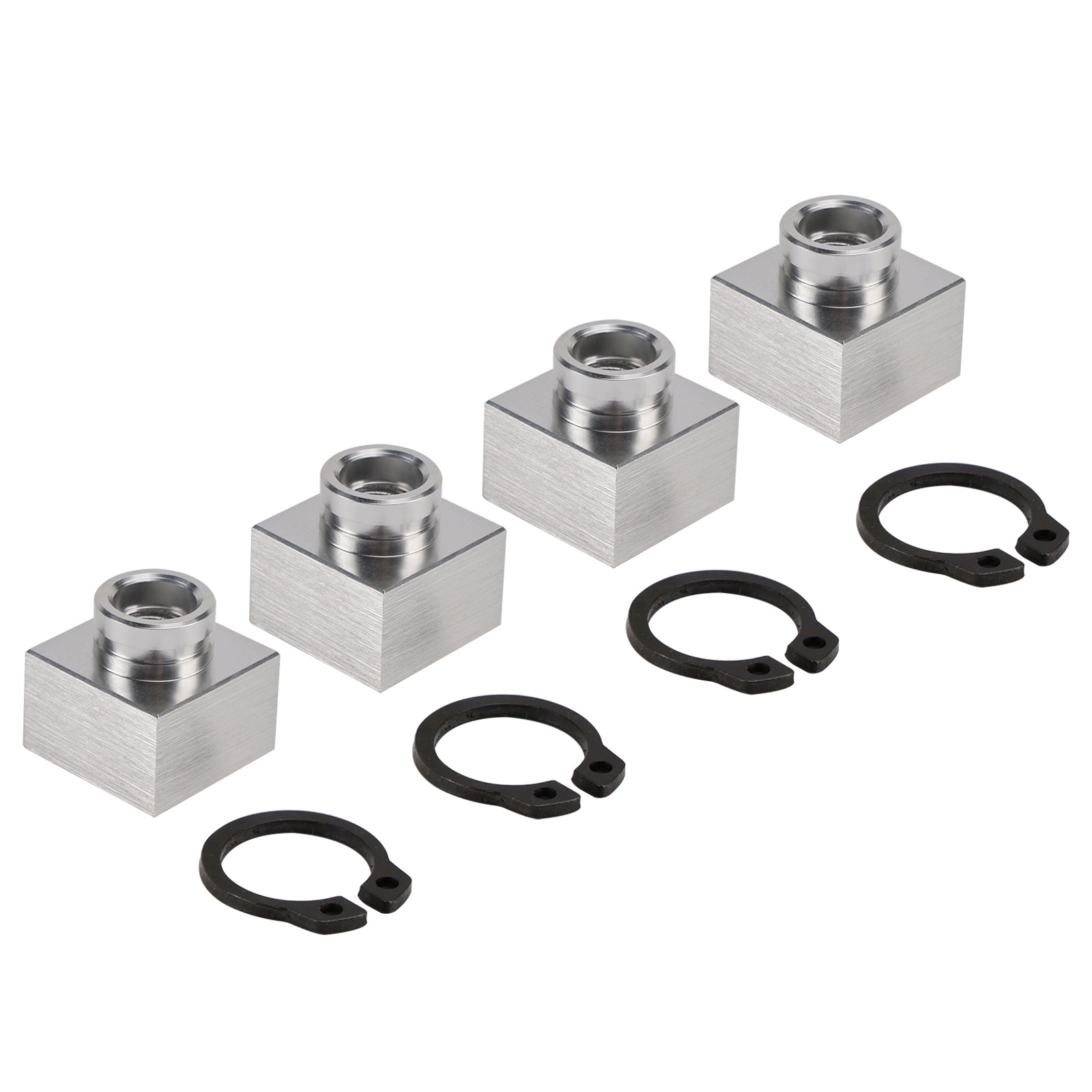 4X Set snöskoter Trailer Insert Mutter & Knäppring 04414 03400 För Triton Xt & Lt