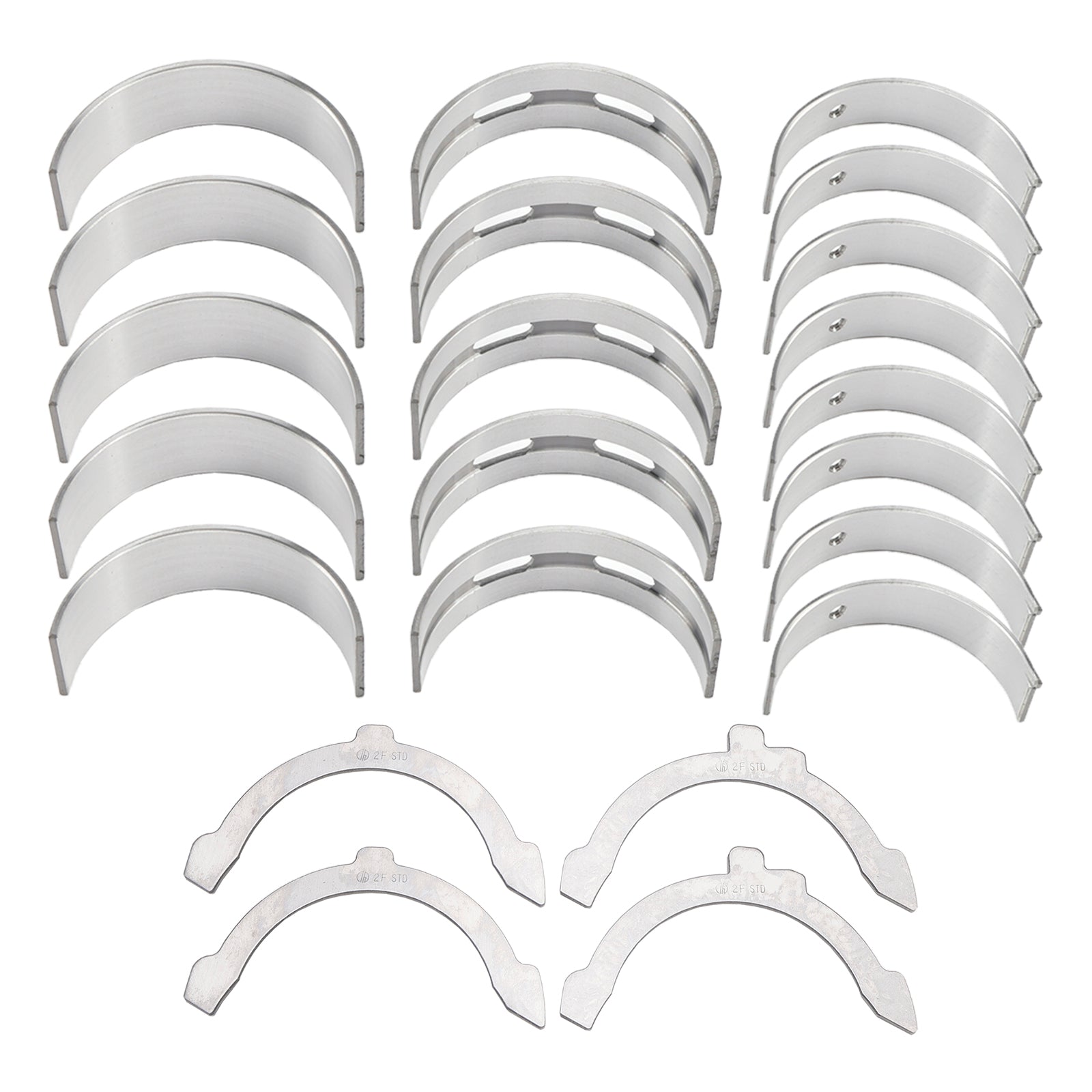 2tr Fe 2.7L Motor Reconstrução do kit de tempo de junta do pistão com hastes de manivela para Toyota