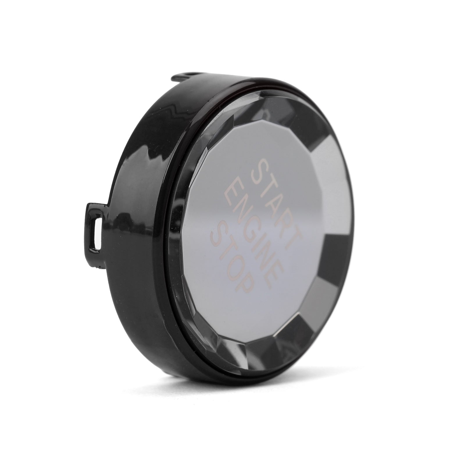 Zwart start-stop-motorknopkristal voor BMW E-chassis E90 E92 E93 E64 E46