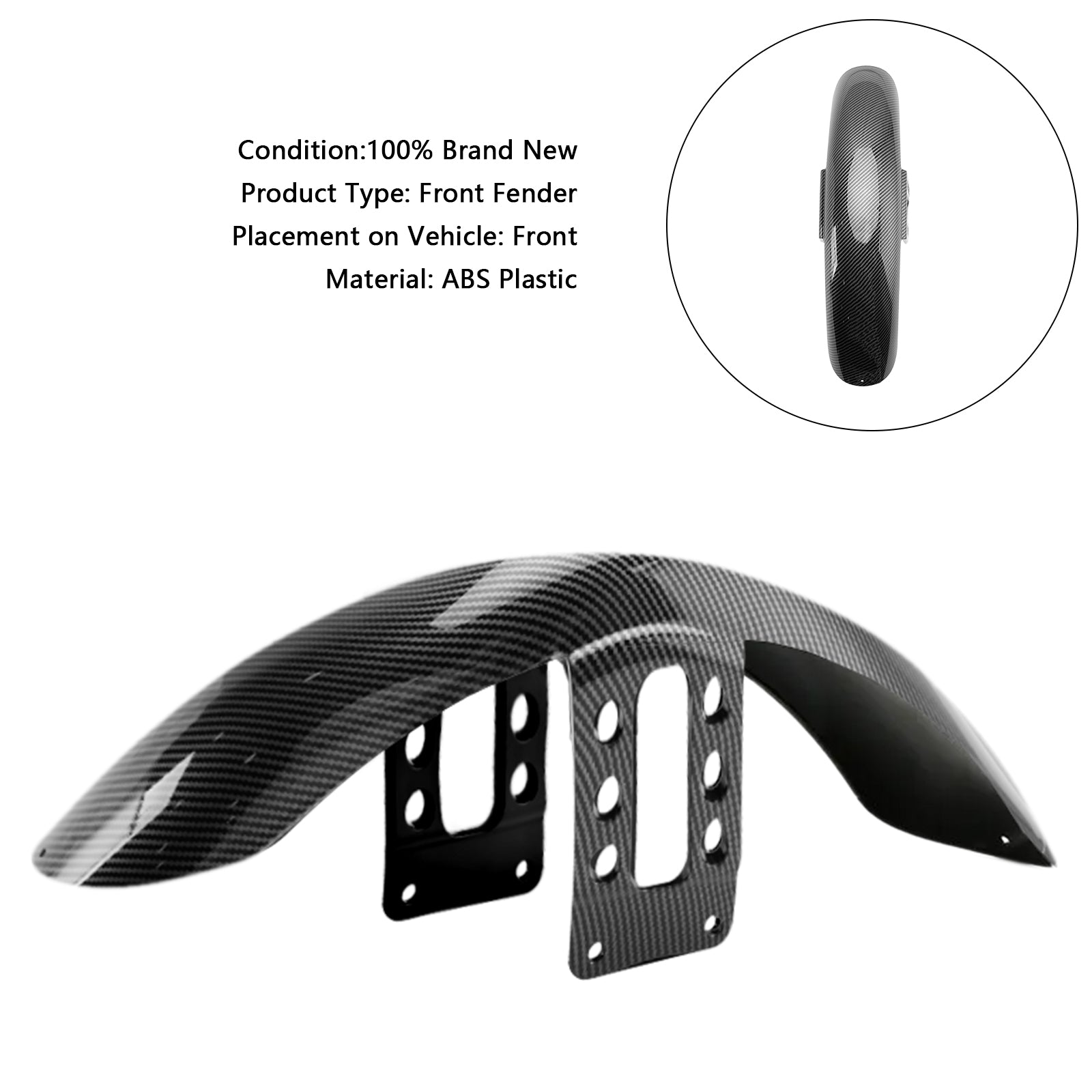 1988-Up Sportster 883 1200 High Front Fender Mudguard Fairing