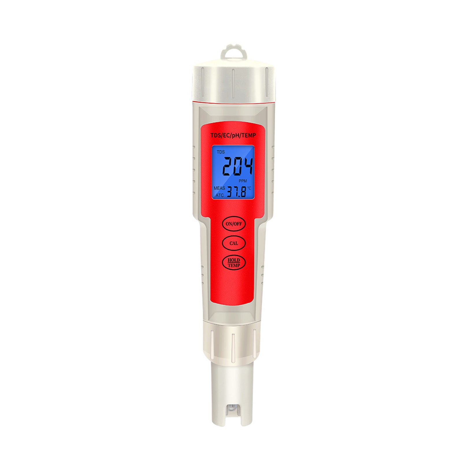 4in1 pH/TDS/EC/Teplota Digitálny meter tester Analýza kvality vody pera