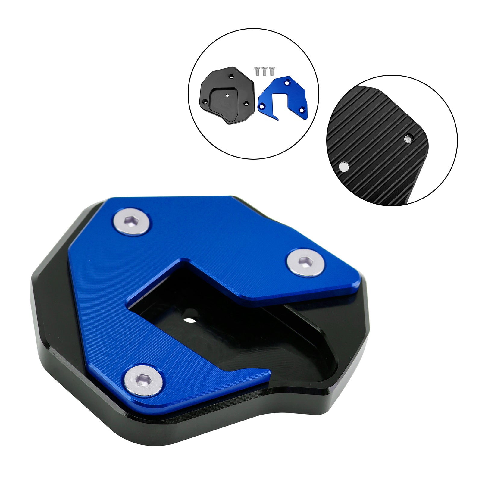2008-2020 Suzuki GSXR1300R Kickstand Enlarge Plate Pad