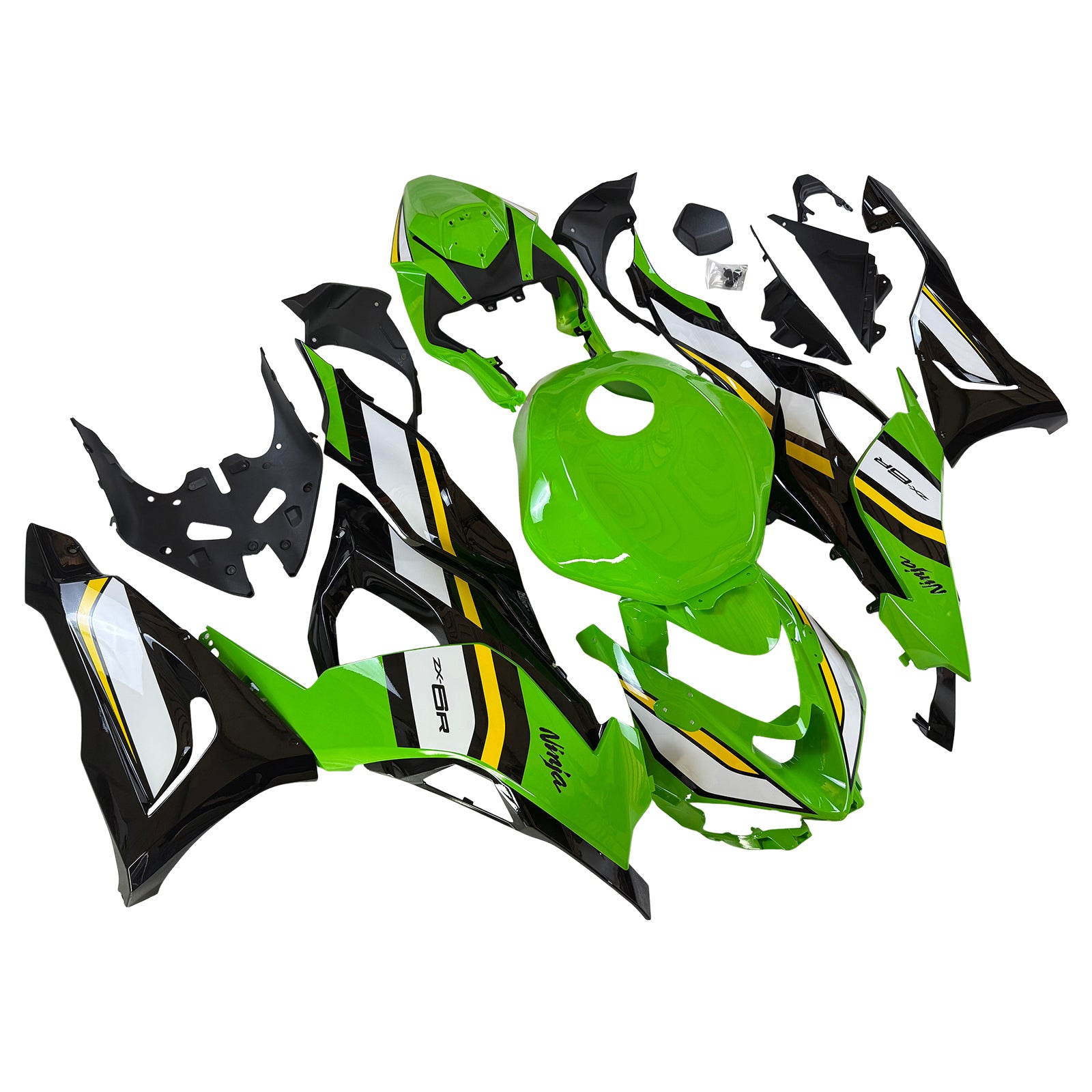 Injection Fairing Kit Bodywork Plastic ABS fit For Kawasaki ZX-6R ZX6R 2024-2026