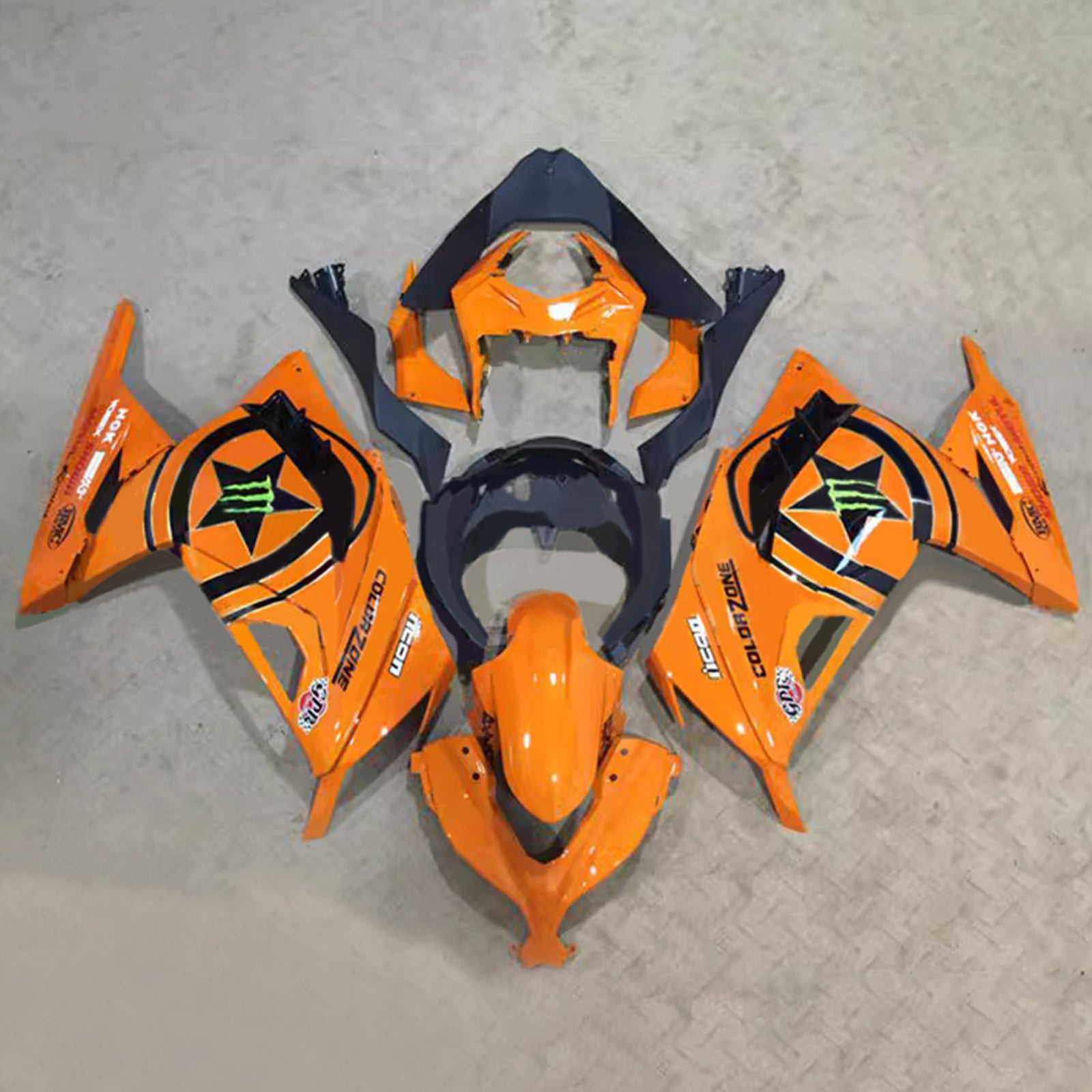 Injection Fairing Kit Bodywork Plastic ABS fit For Kawasaki EX300 Ninja300 2013-2024