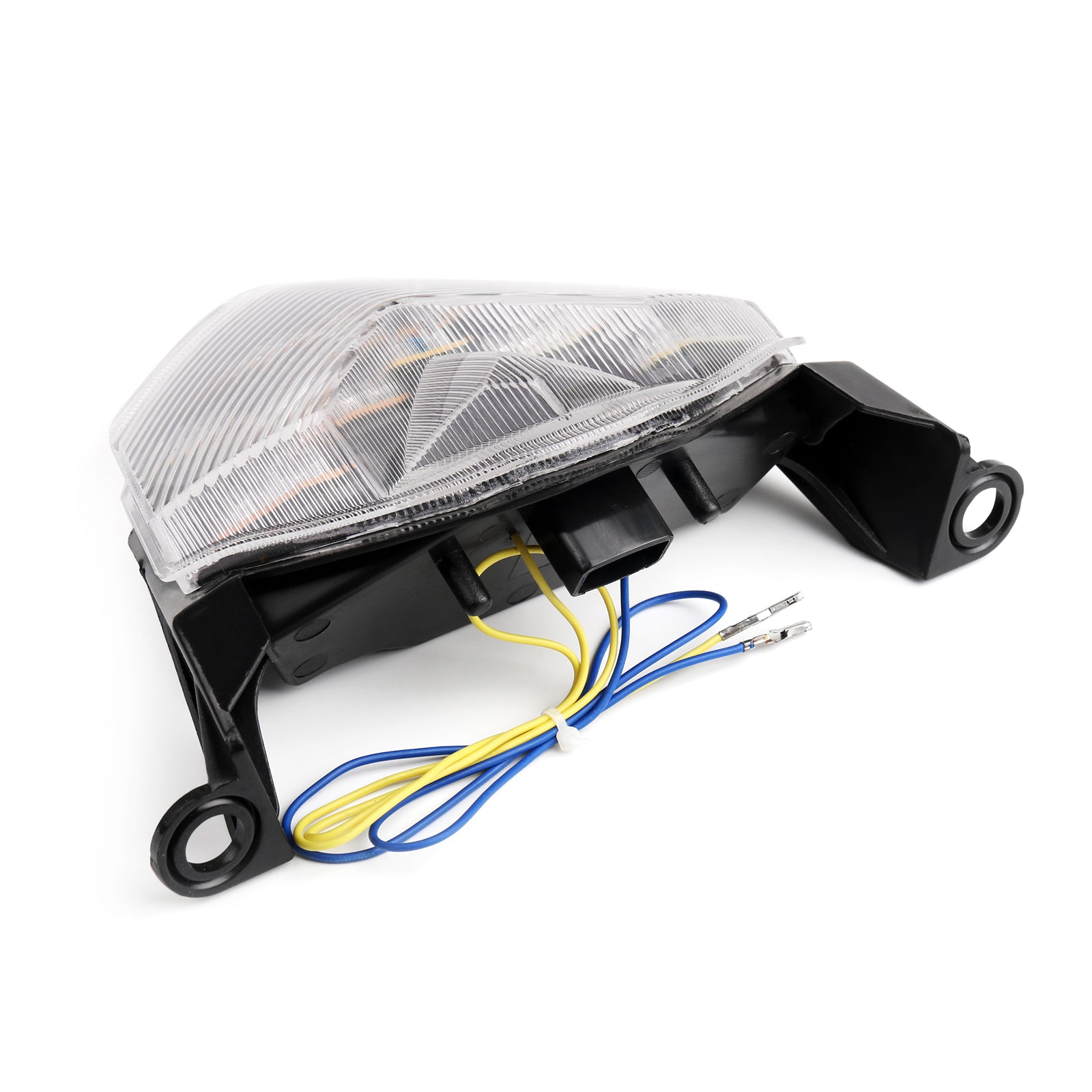 Intermitentes de luz trasera LED integrados para Kawasaki Z750 Z1000 ZX6R ZX10R transparente