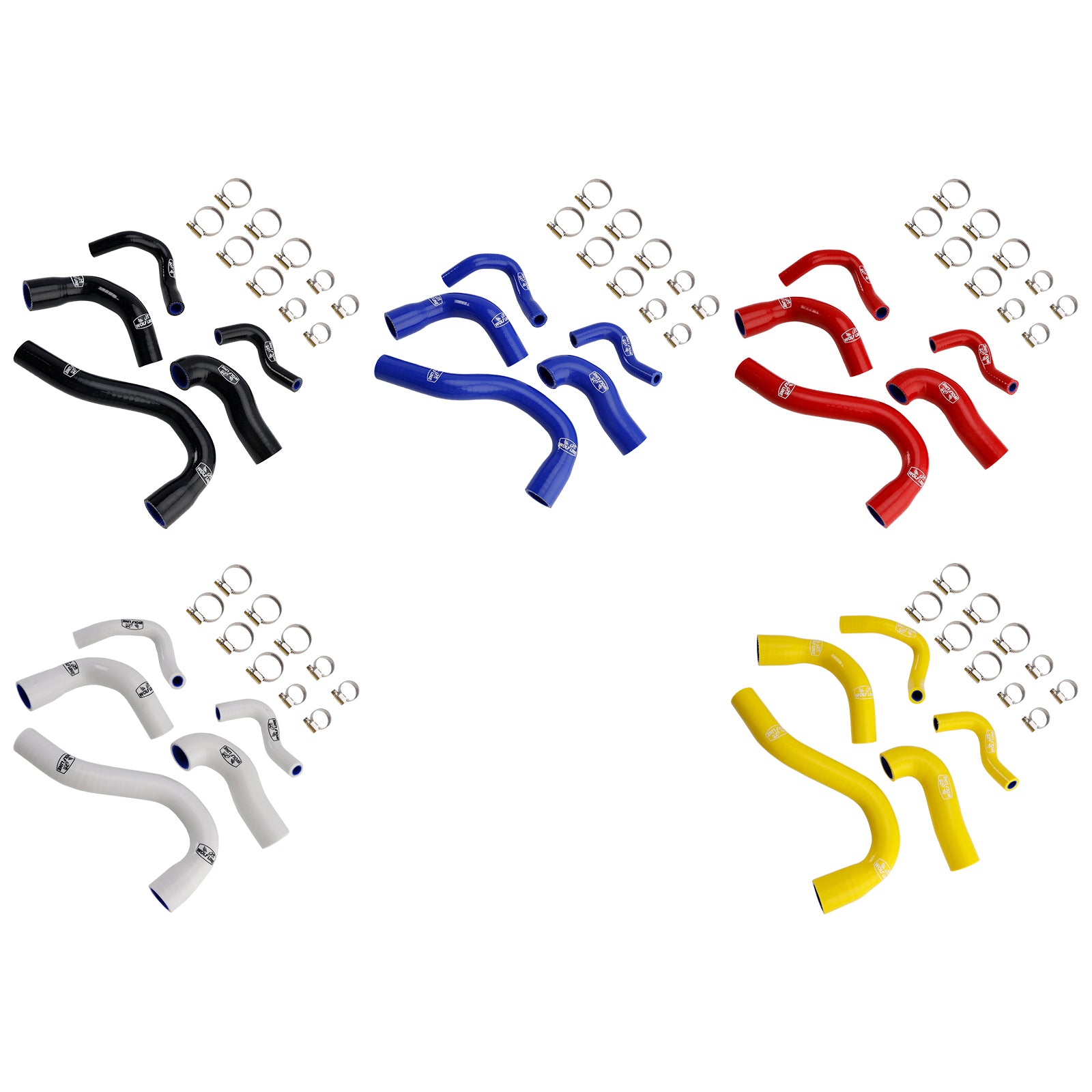 Yamaha MT-09 XSR900 TRACER 9/GT Todos os anos Silicone Radiator Coolant Mangueira