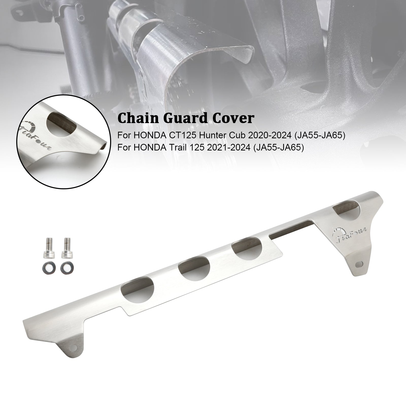 Kryt strážcu reťazca pre Honda CT125 Trail 125 JA55 JA65 2020-2024