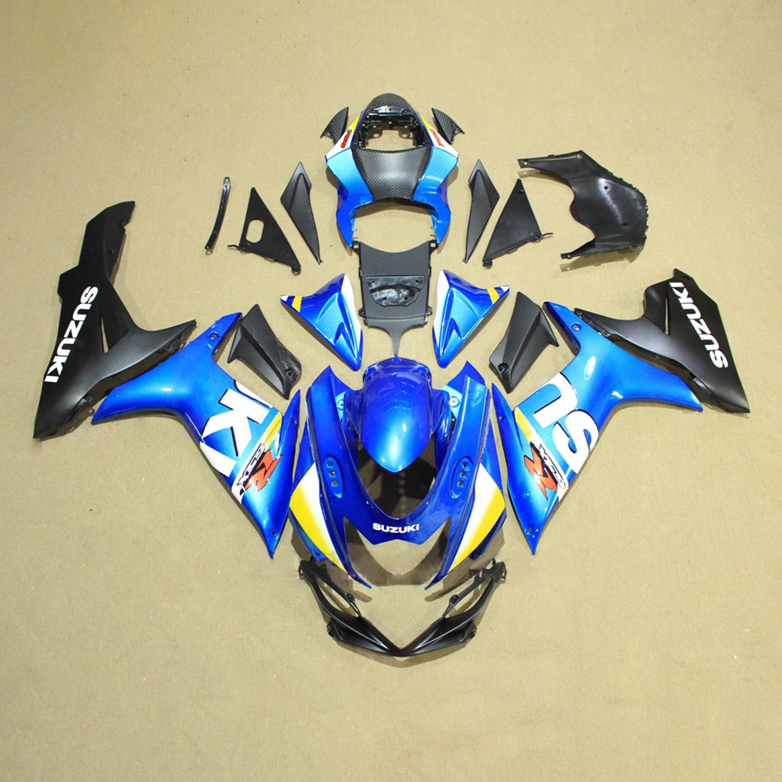 Injection Fairing Kit Bodywork Plastic ABS For Suzuki GSXR 600/750 2011-2026 K11