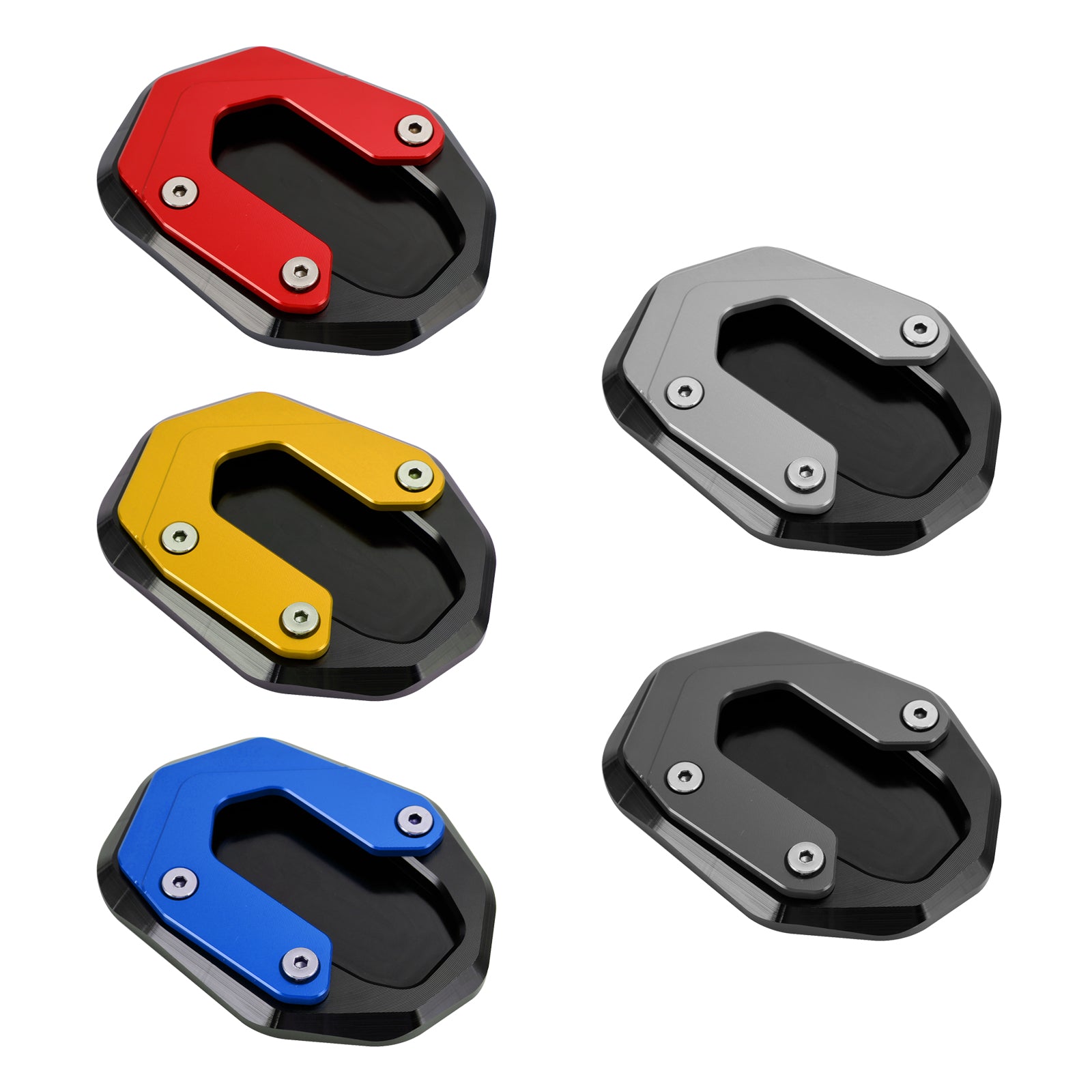 Kickstand Forstørrende platepute Fit for Ducati Scrambler 400/800/1100 2015-2020