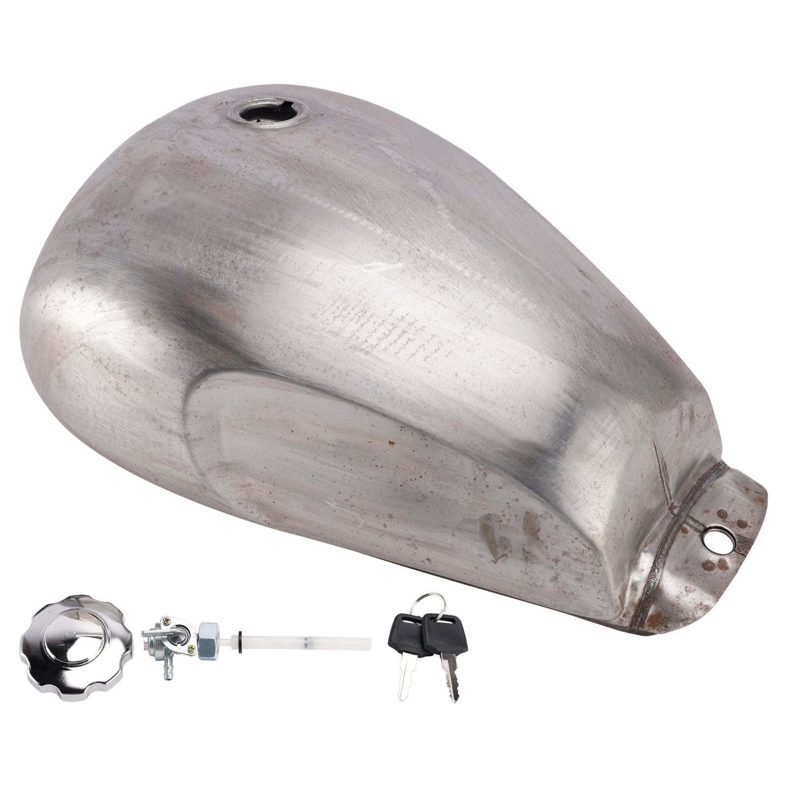 Unpainted Fuel Gas Tank 11L 2.9 Gallon For Scrambler Custom Bobber Cafe Racer