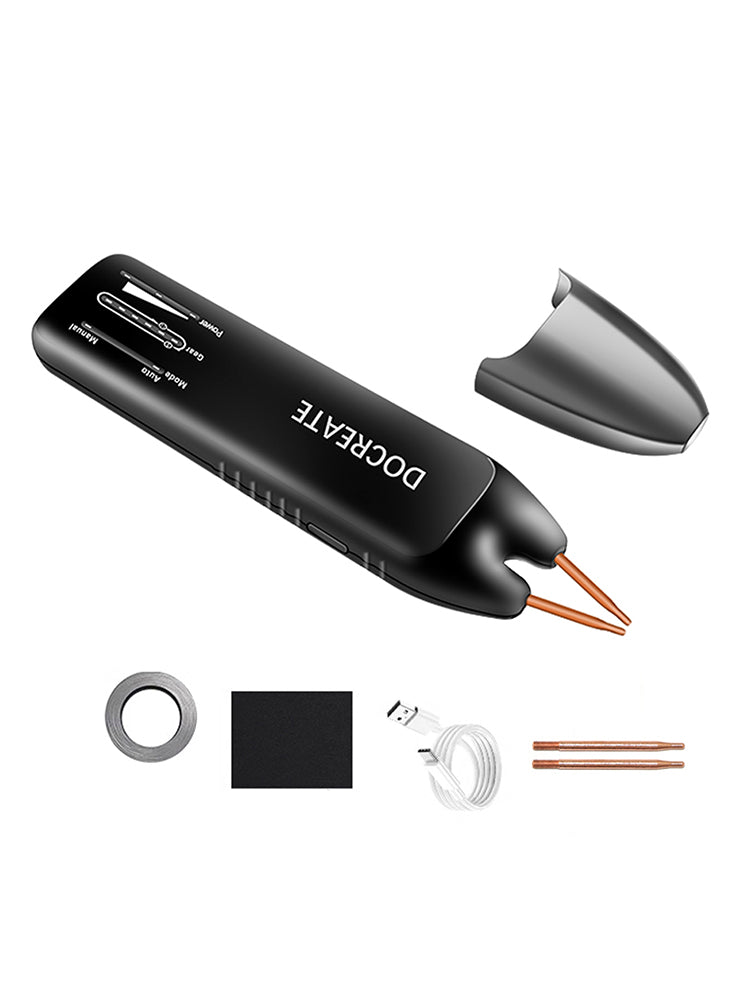 Mini soldador portátil por puntos, herramienta DIY, máquina de soldadura con batería, 11 engranajes ajustables