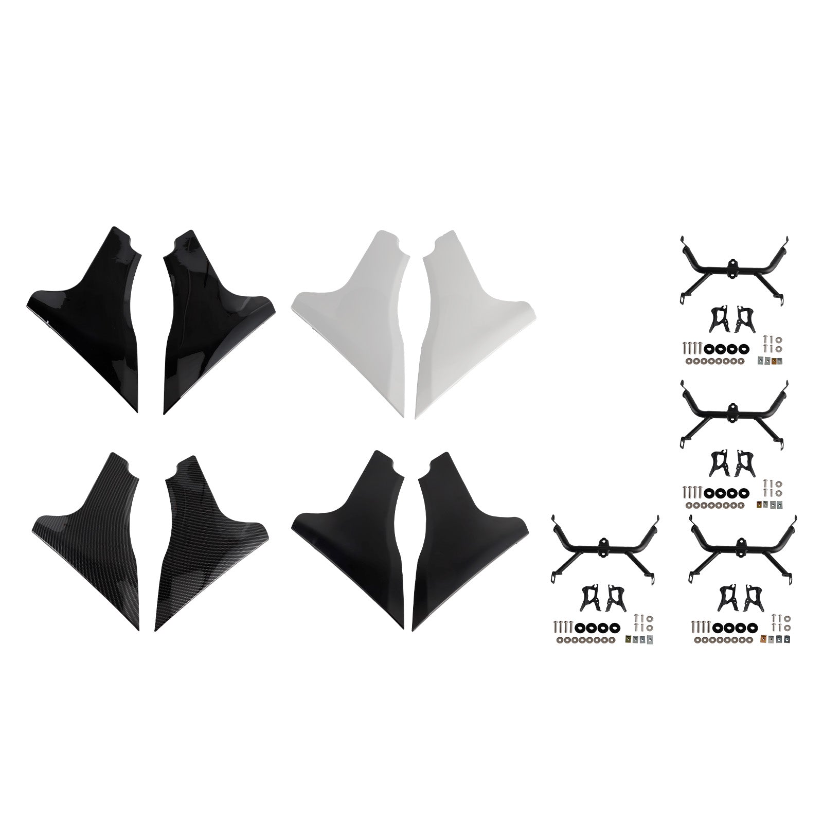 Supports de panneau latéral de mise à niveau Harley CVO Road Glide à partir de 2024, becquet de support