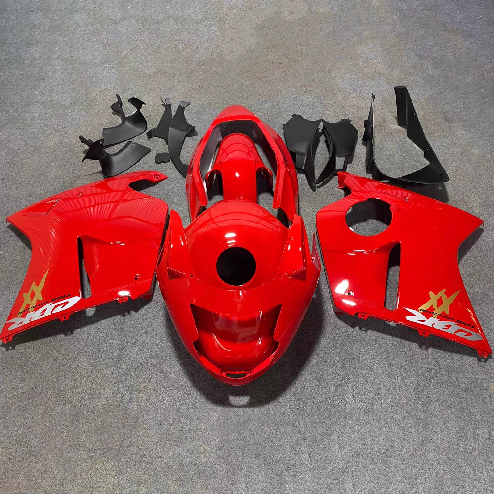 Injection Fairing Kit Bodywork ABS For Honda CBR1100XX SuperBlackBird 1996-2007