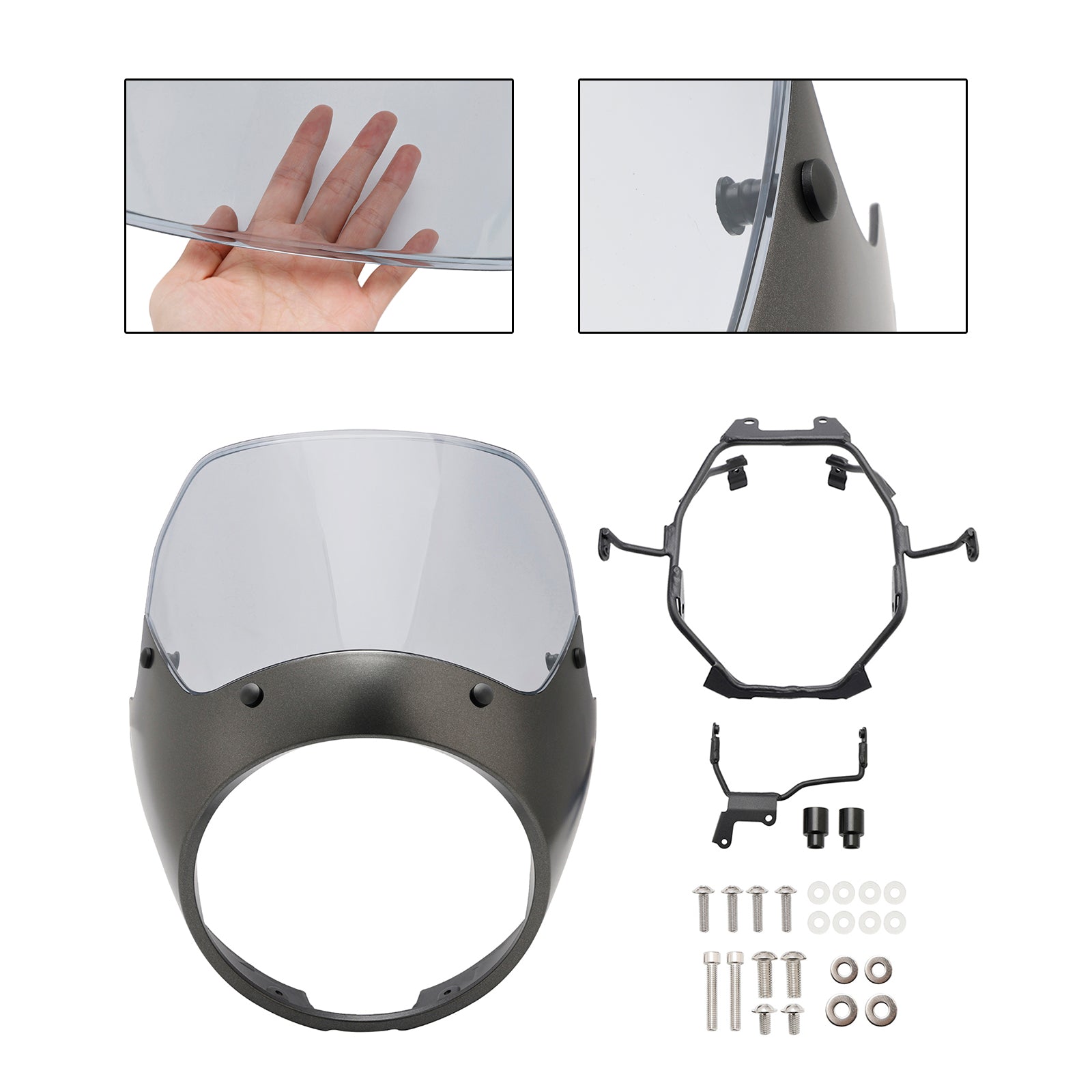 2023-2024 Honda GB350 GB350S vindrutan vindruta strålkastare