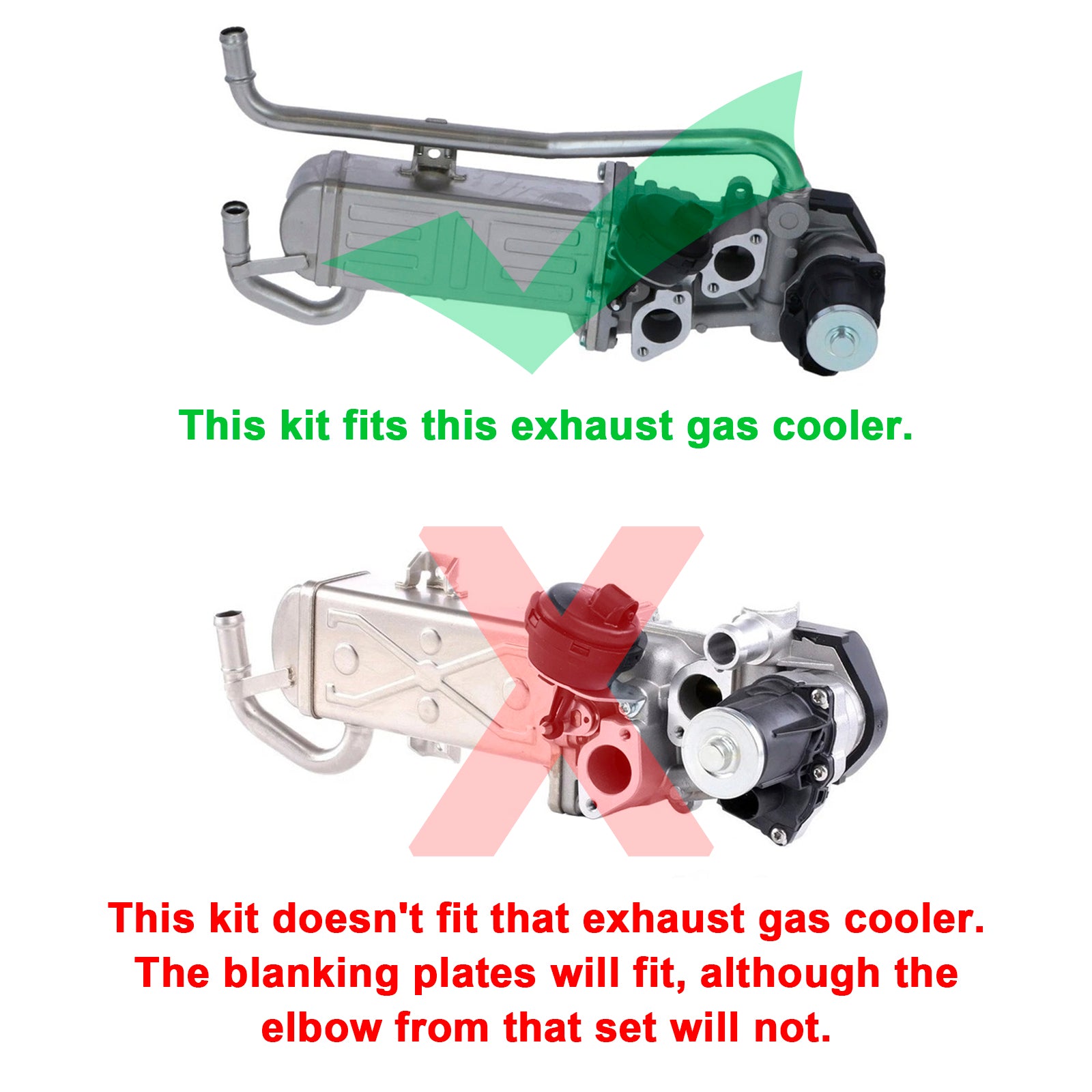 Kit de réparation de joint de vanne EGR, pour VW Skoda Seat 1.2 1.6 2.0 TDI CR CAY CFF