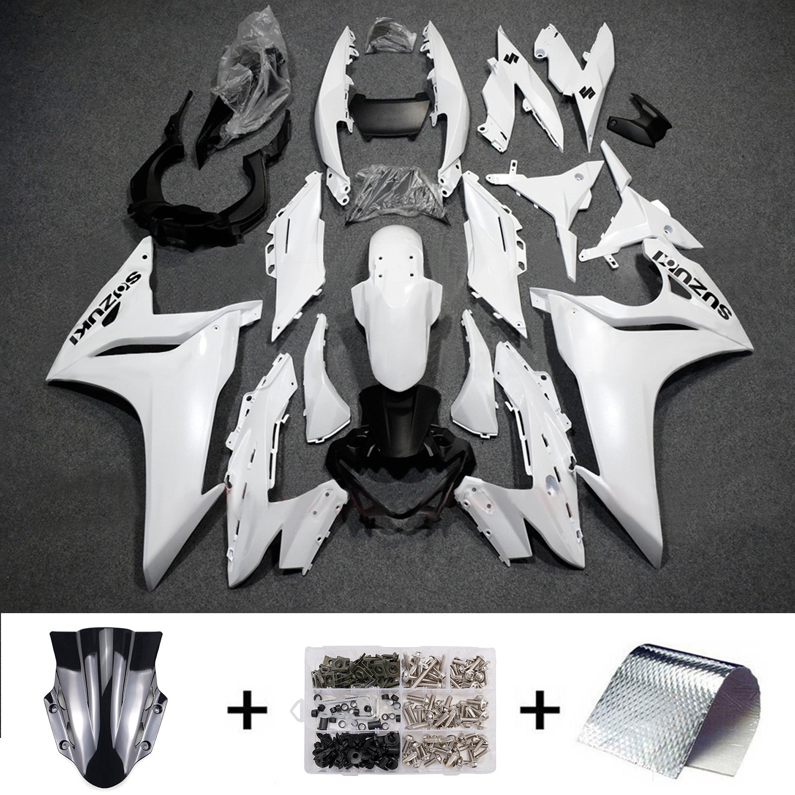 Injection Fairing Kit Bodywork Plastic ABS For Suzuki GSX250R 2017-2020