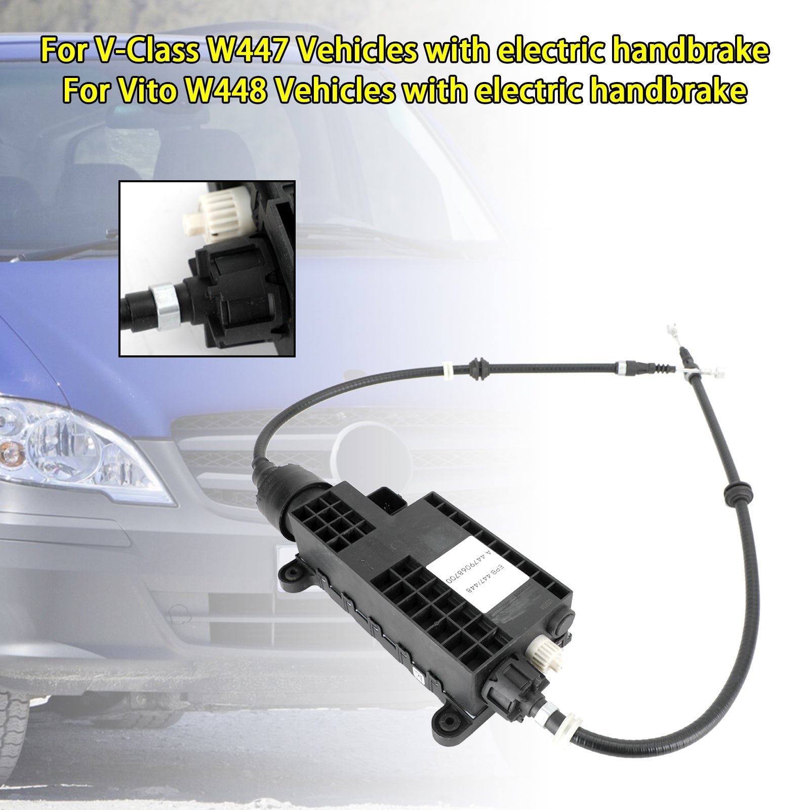 Vito W448 Module de commande d'actionneur de frein de stationnement/frein à main pour véhicules A4479068700