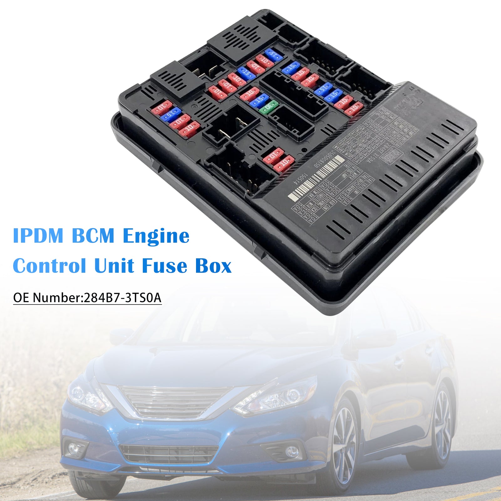 Boîte à fusibles 284B7-3TS0A d'unité de commande de moteur de Nissan Altima IPDM BCM 2013-2018