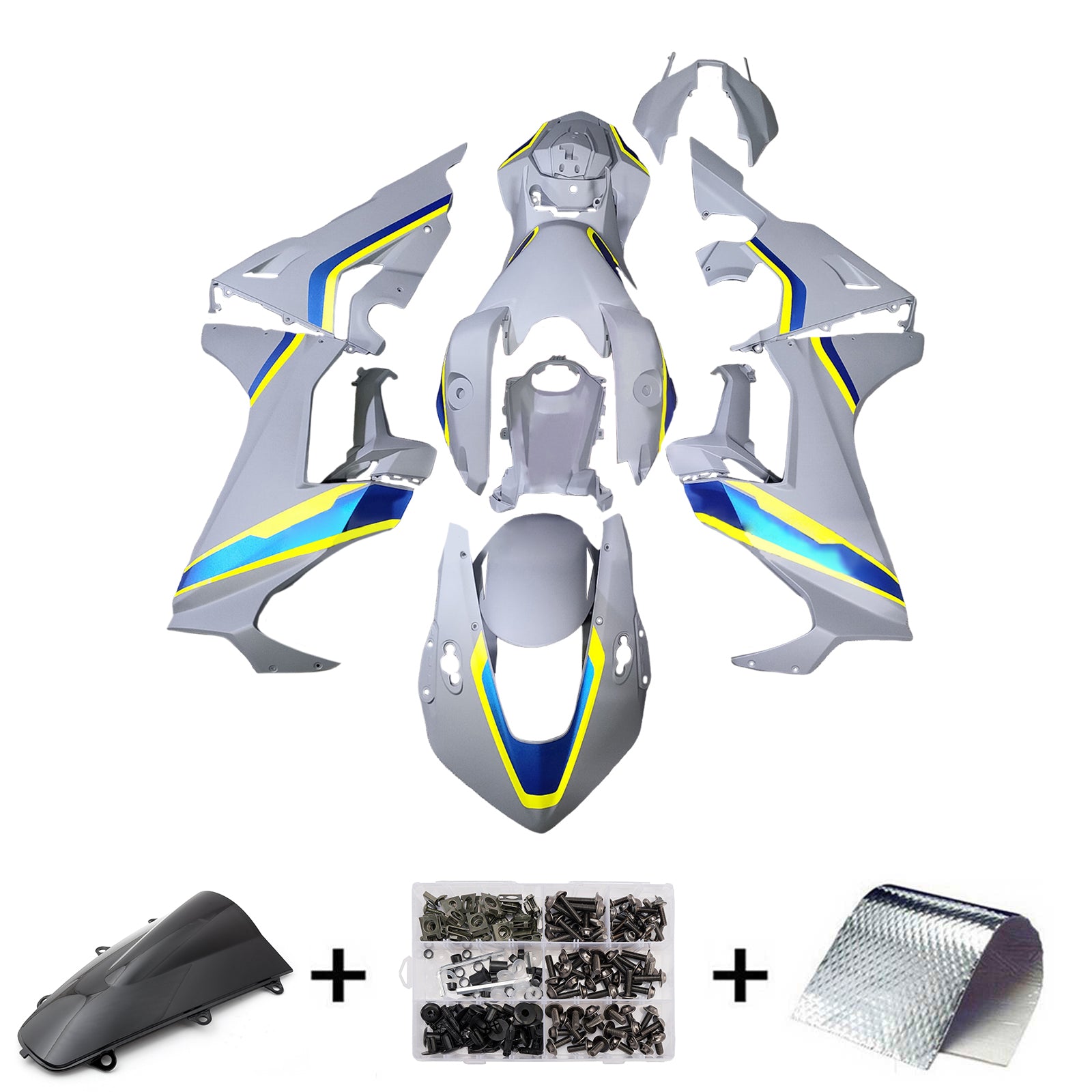 Injectiekuipset carrosserie kunststof ABS voor Honda CBR1000RR 2017-2023