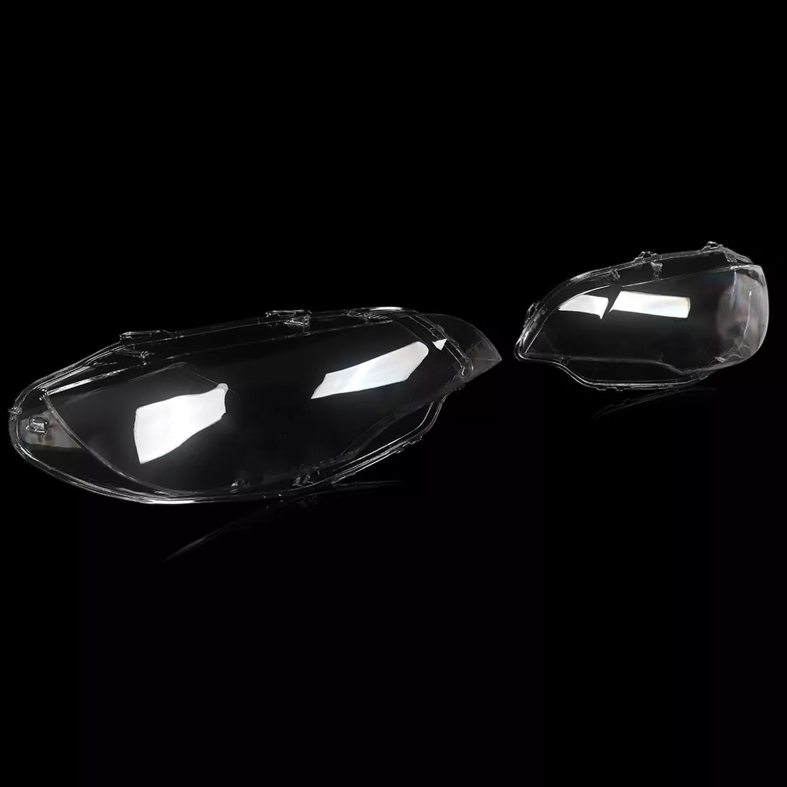 2008-2014 BMW E71 X6 2 STKS Clear Koplamp Lens Cover Koplamp Links + Rechts