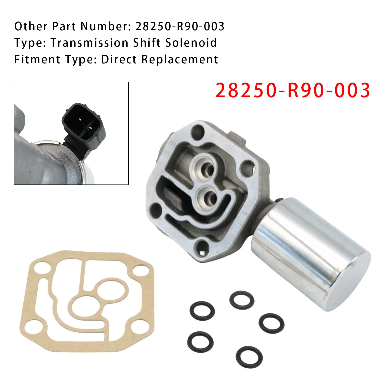 Transmission Shift Solenoid 28250-R90-003 For Honda CR-V 2.4L 2012-2014