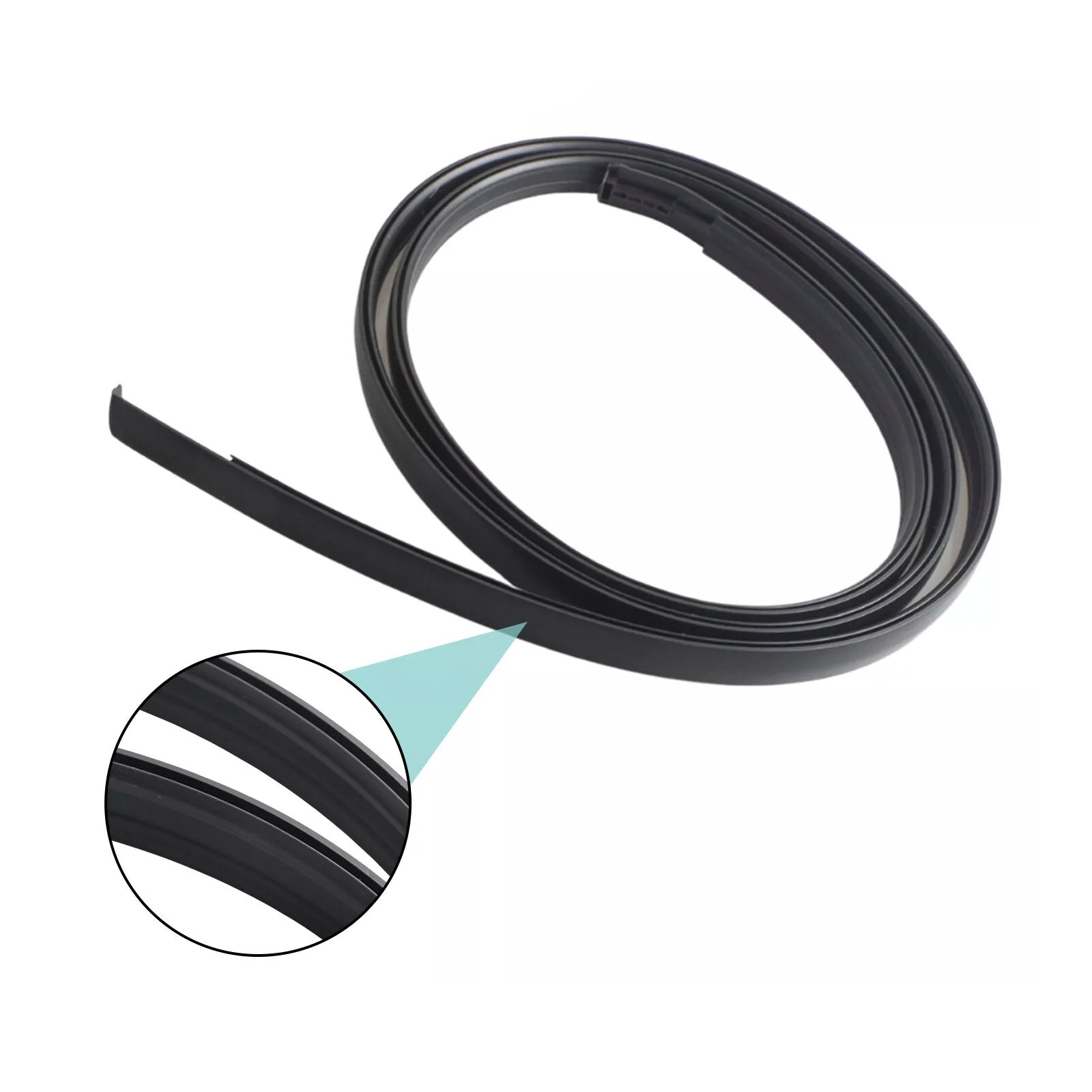 Ľavé strešné lišty pre Toyota SEQUOIA, 2 ks, 2008-2021 & Guma na pravej strane