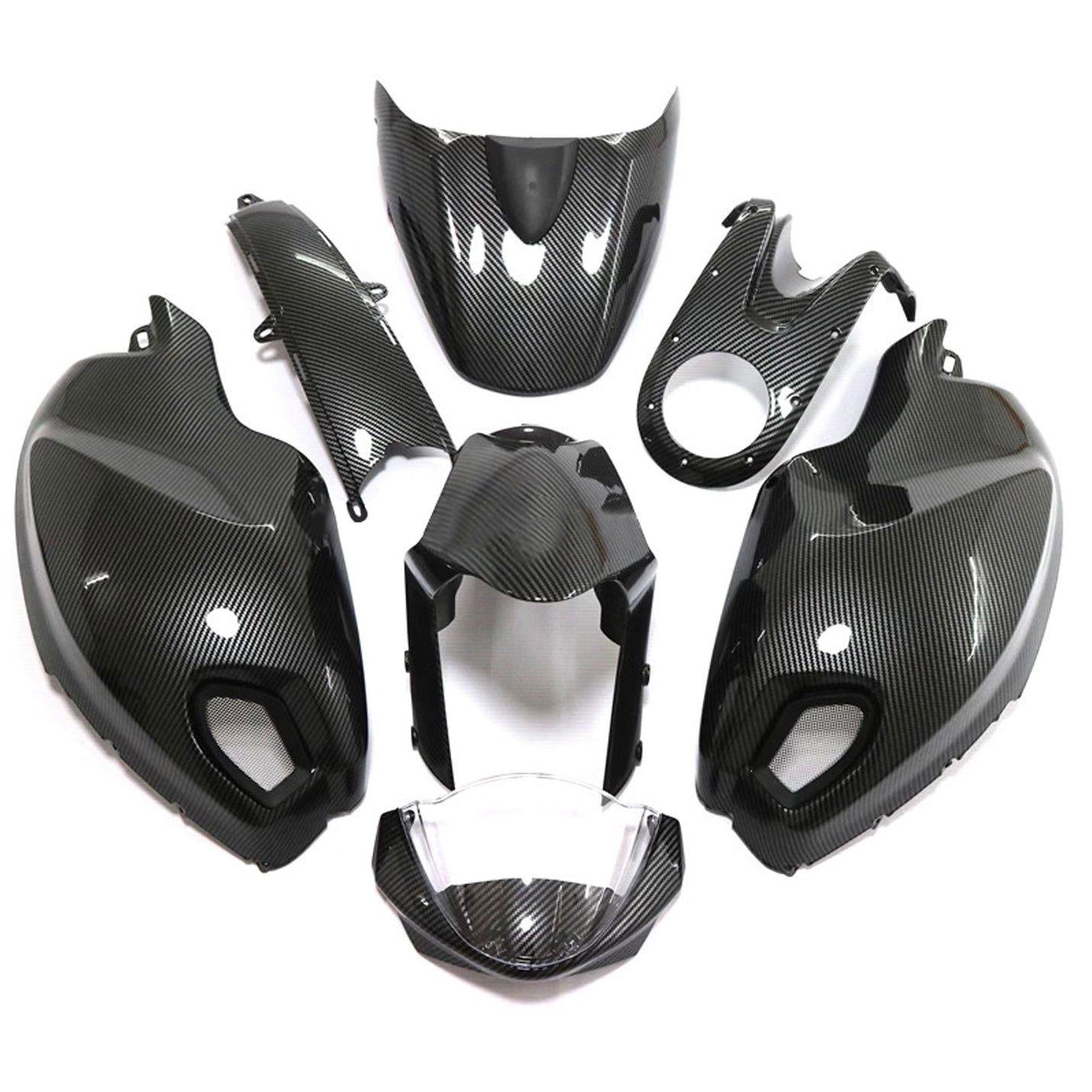Hela året Ducati Monster 696 796 1100 S EVO Injection Fairing Kit Bodywork