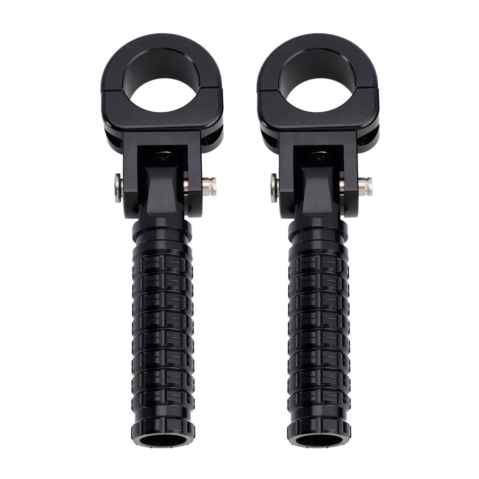 Apoios para os pés dianteiros universais adequados para motocicletas com 1.25" barras