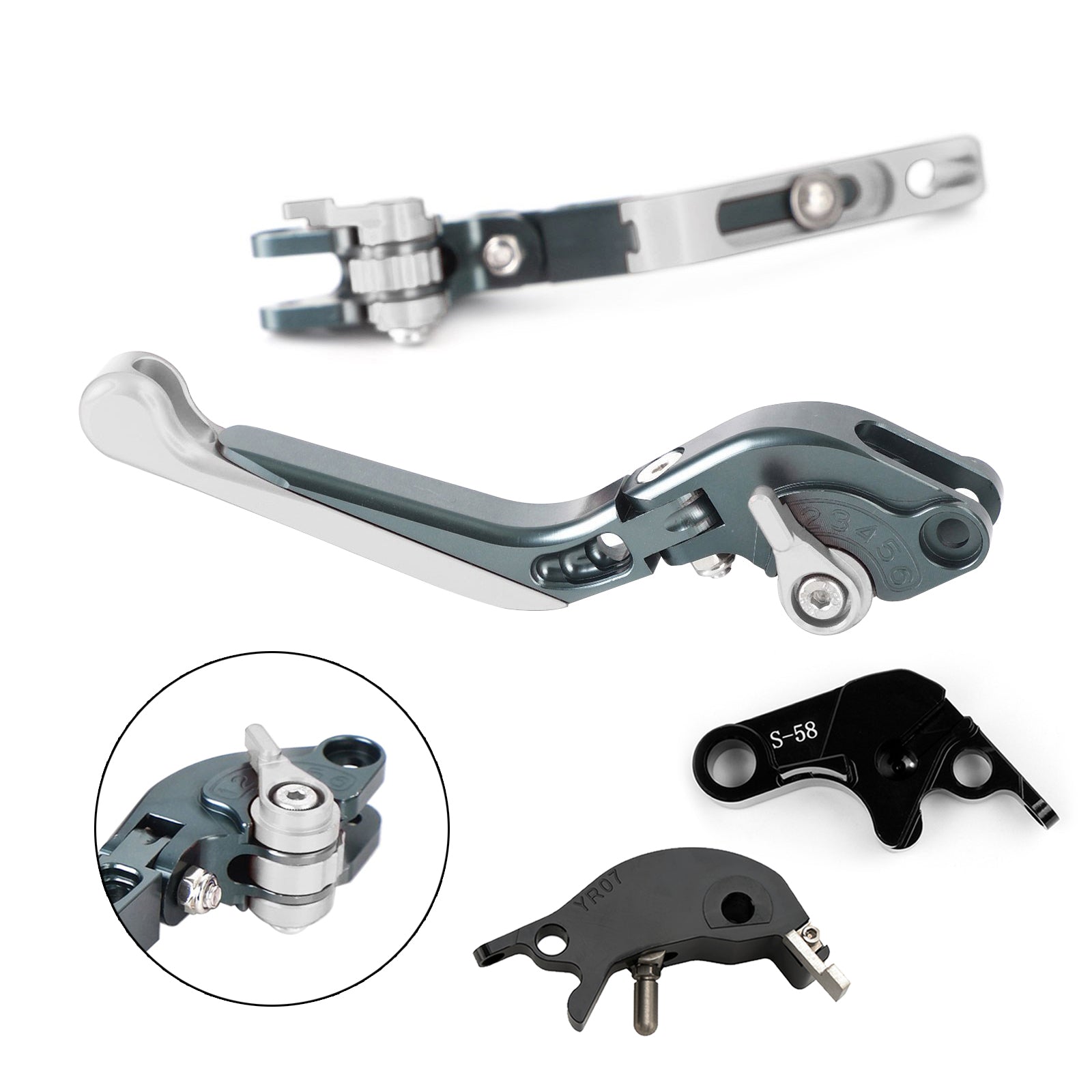 2022-2023 YAMAHA YZF R7 MT-10/SP FZ-10/SP Palanca de freno de embrague ajustable
