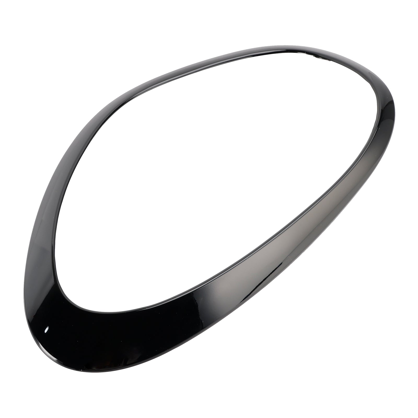 2 stuks glanzend zwarte koplampen sierring voor Mini Cooper Countryman R60