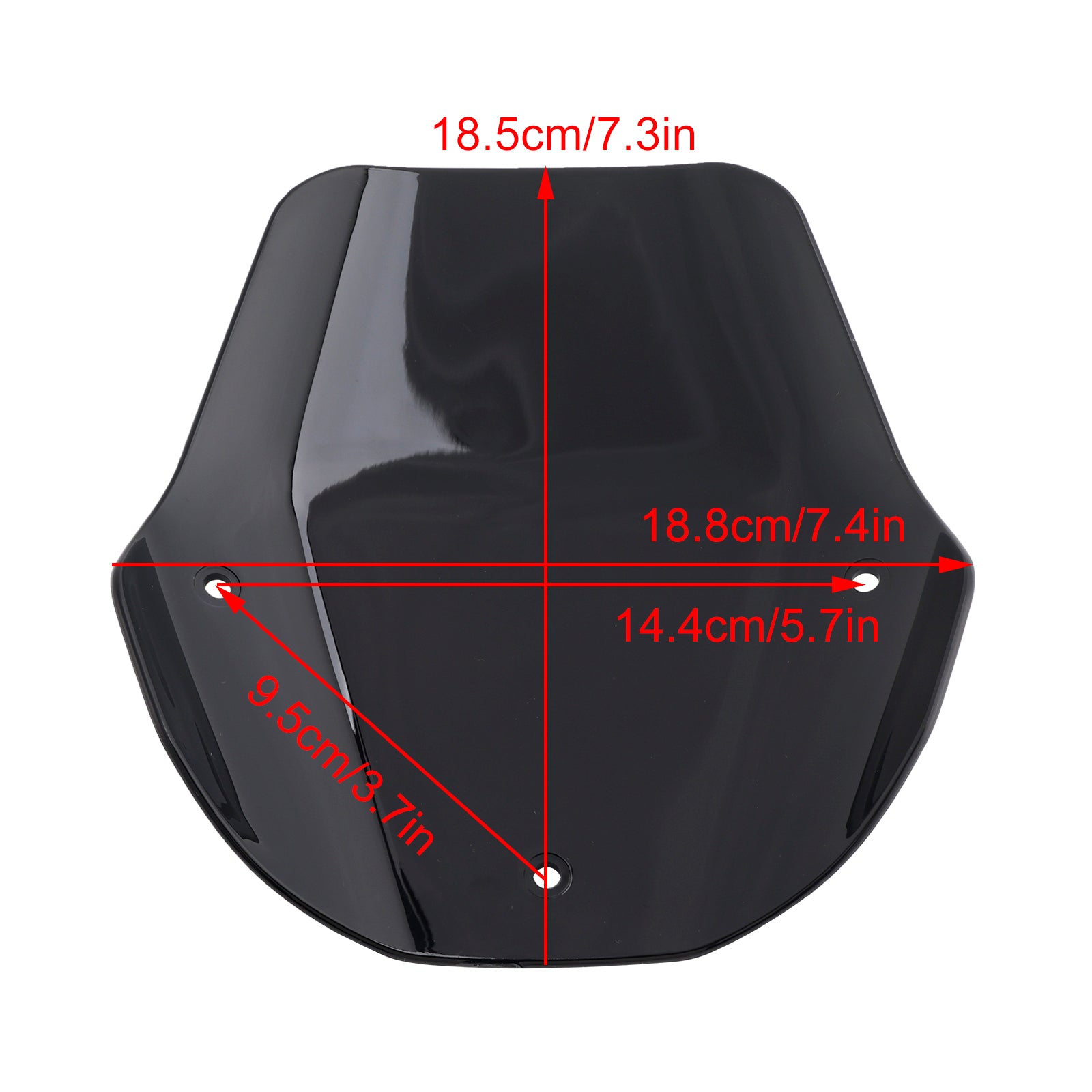 Windshield WindScreen + Bracket fit for Suzuki GSX-8S 2023-2024