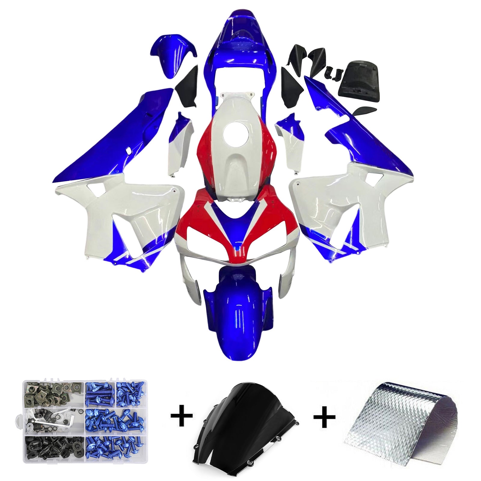 Injection Fairing Kit Bodywork Plastic ABS fit For Honda CBR600RR 2003-2004