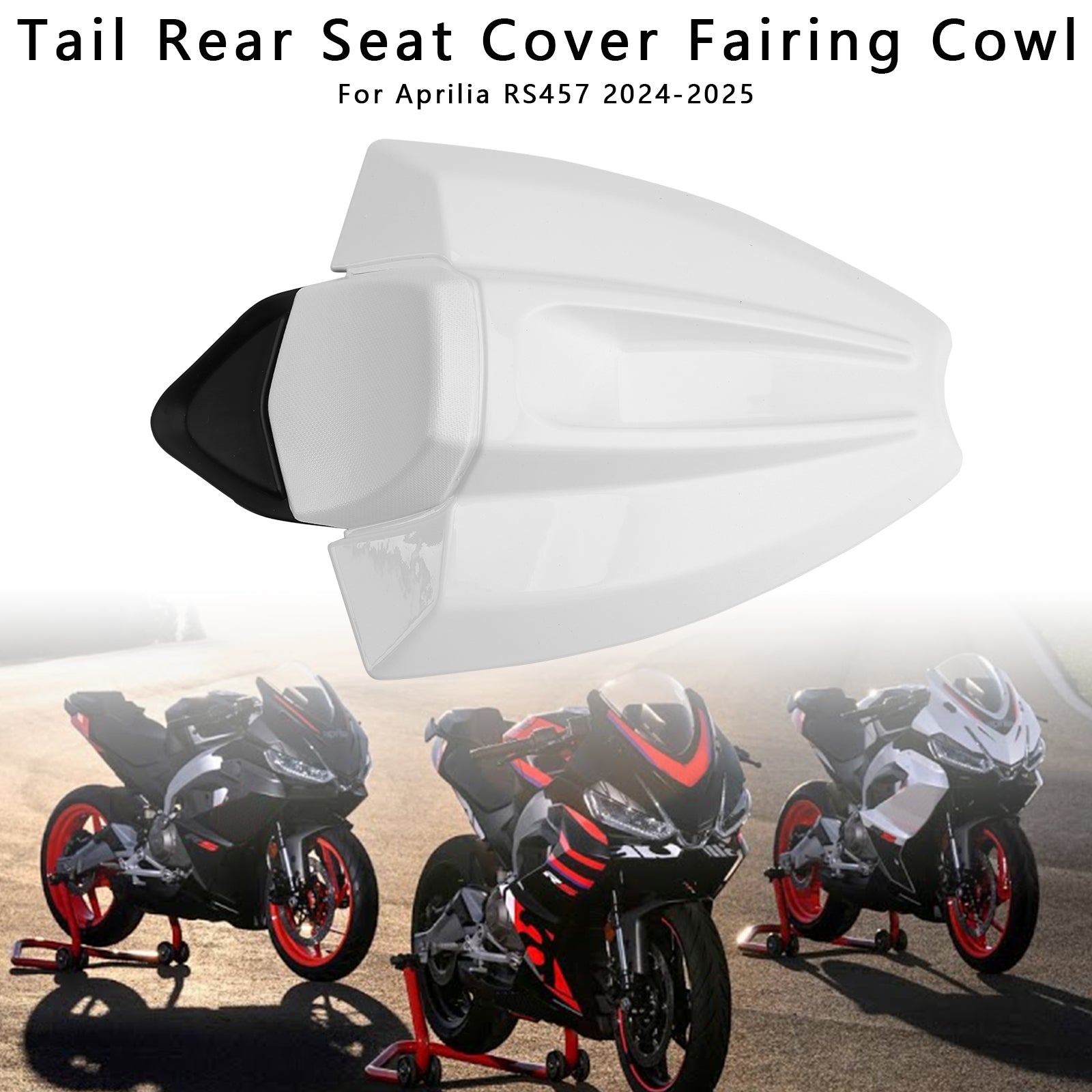2024-2025 Aprilia Rs 457 Hale baksete deksel Fairing Cowl
