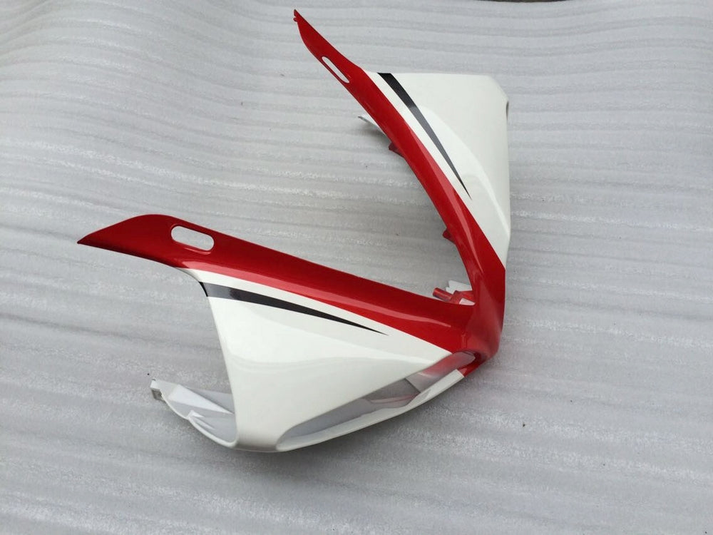2009-2011 Yamaha yzf-r1 White Red Black Racing Fairings générique
