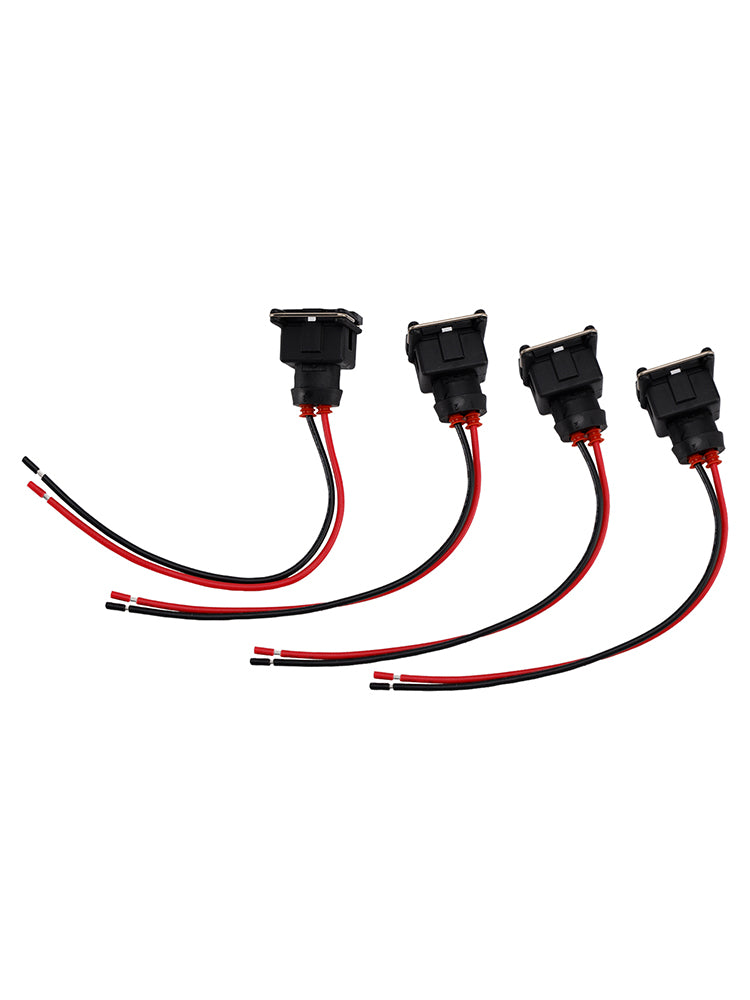 4-EV1 Injecteur de carburant Connecteur Plug Clip Pig tail