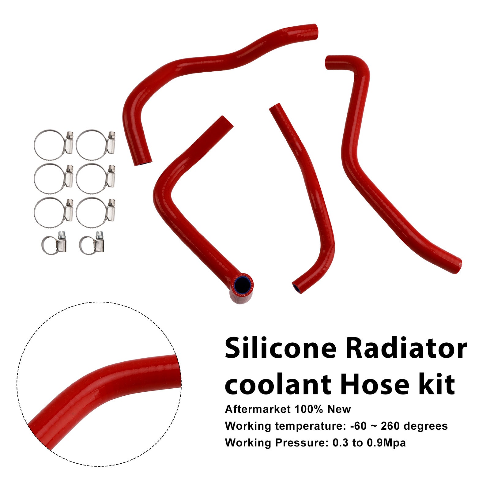 2013-2024 Honda CB500F/X/R Silicone Radiator coolant Hose