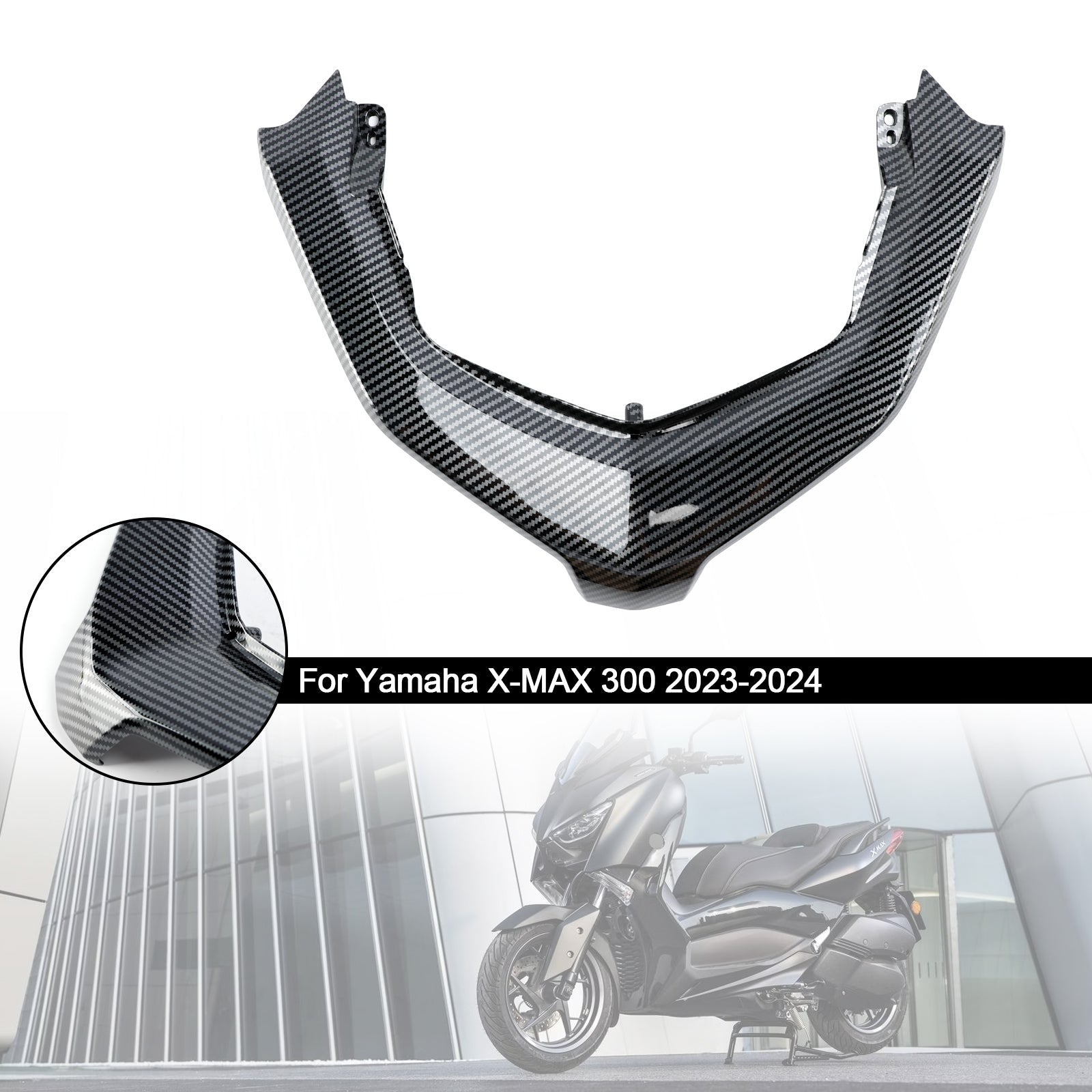 2023-2024 Yamaha X-Max 300 XMAX300 Zadné sedadlo Cover Cover Cover Wording