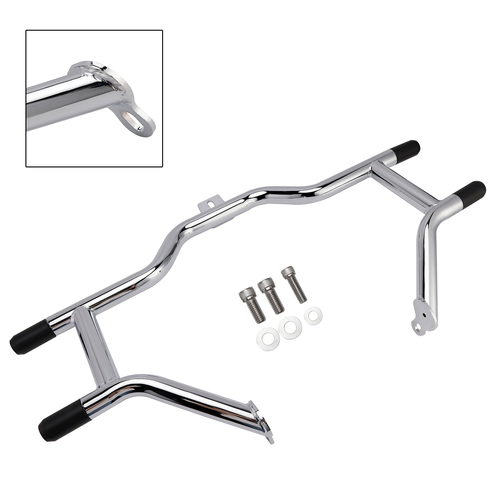 Kit de barre de protection pour moteur de pare-chocs, support de carénage, adapté pour Cvo Road King, noir