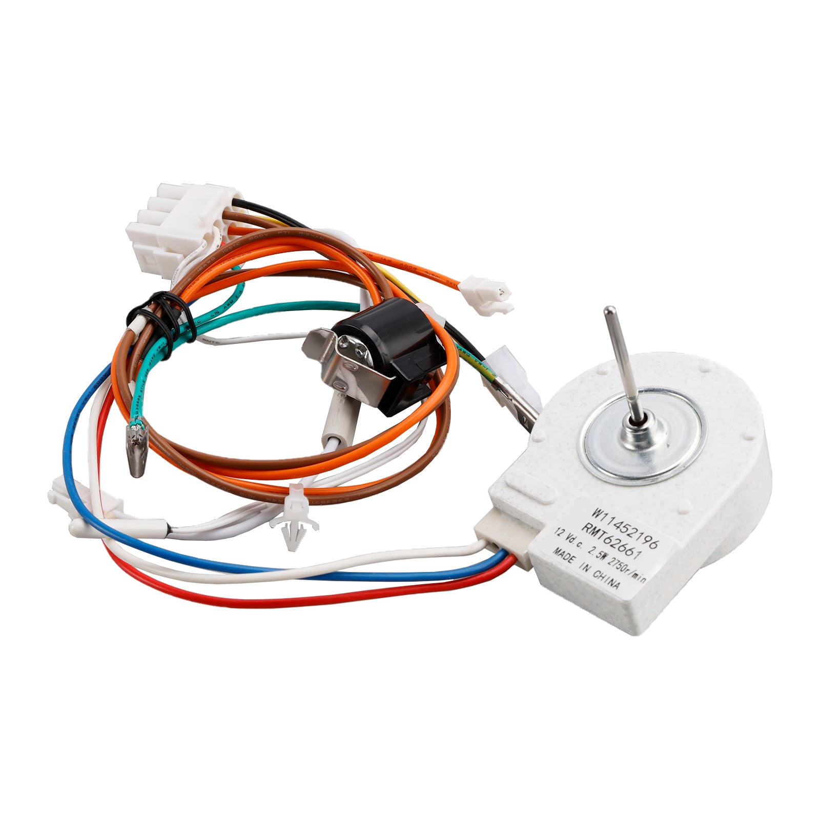 W11452196 Refrigerator Evaporator Fan Motor Replacement Part W10514110 W11374554
