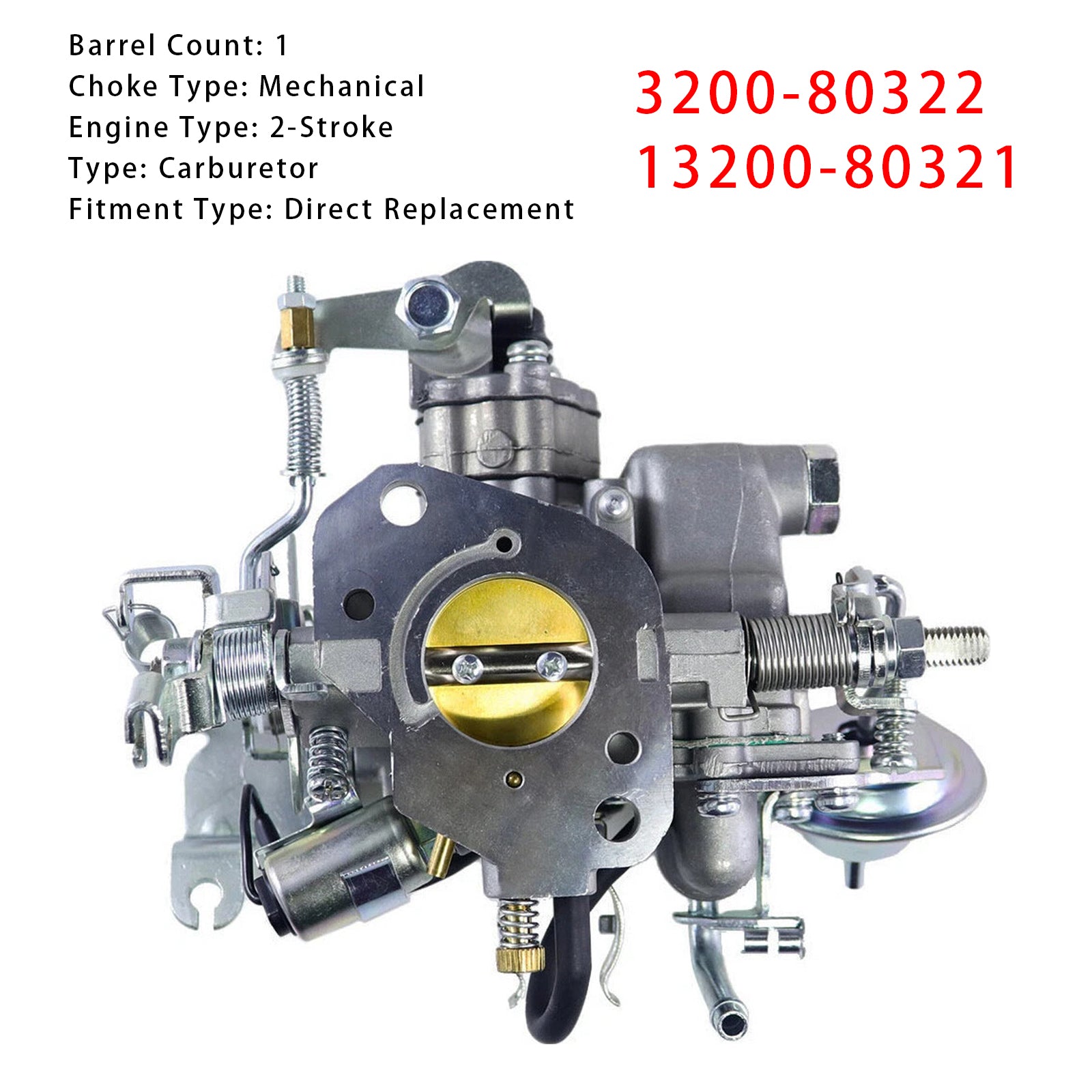 SUZUKI SJ410 Carburateur Carb 13200-80322 13200-80321