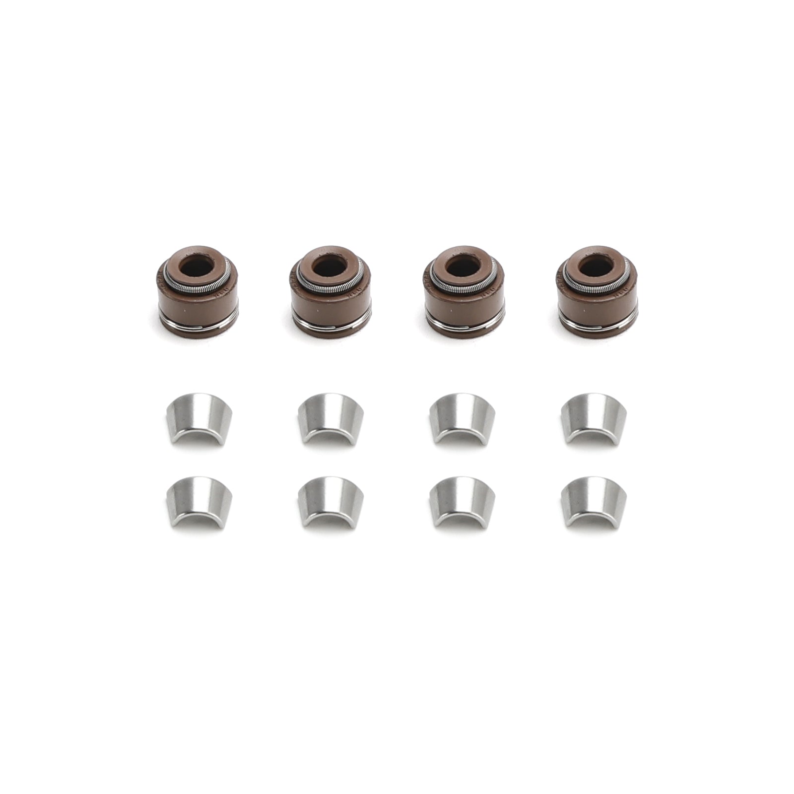 Head Intake & Exhaust Valves Seals Cotters For Honda XR400R XR 400R 1996-2004