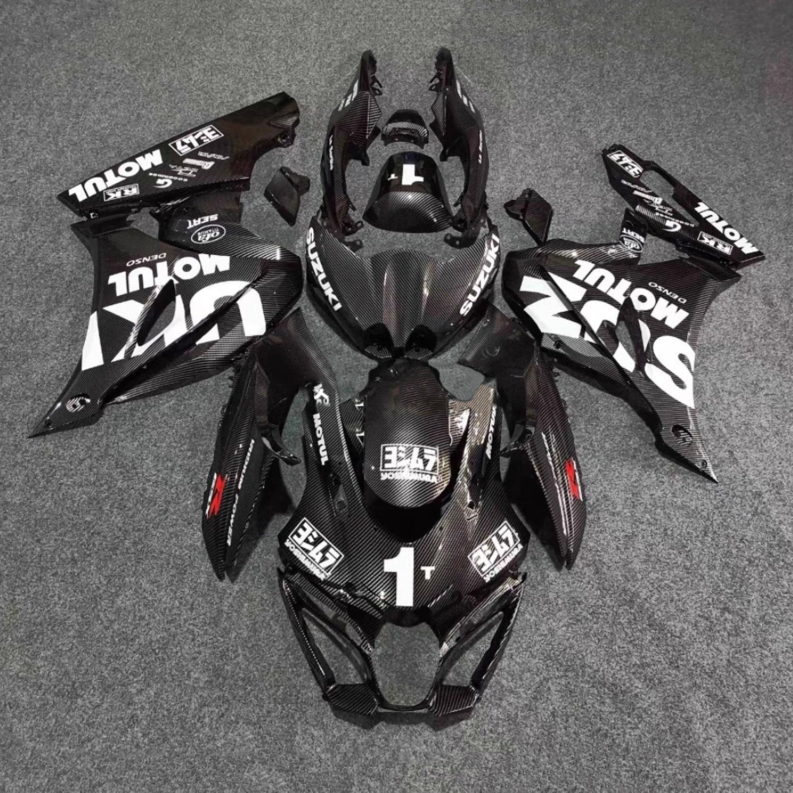 Injection Fairing Kit Bodywork Plastic ABS For Suzuki GSXR1000 2017-2025 K17
