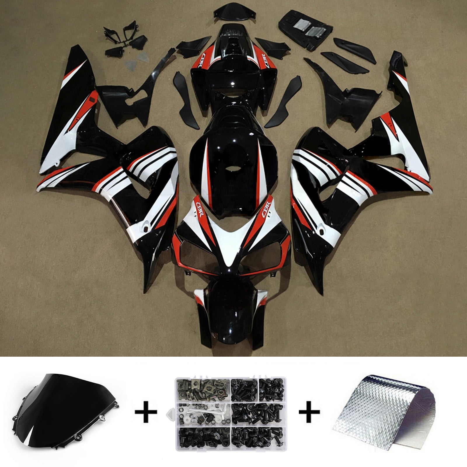 Injection Fairing Kit Bodywork Plastic ABS For Honda CBR1000RR 2006-2007