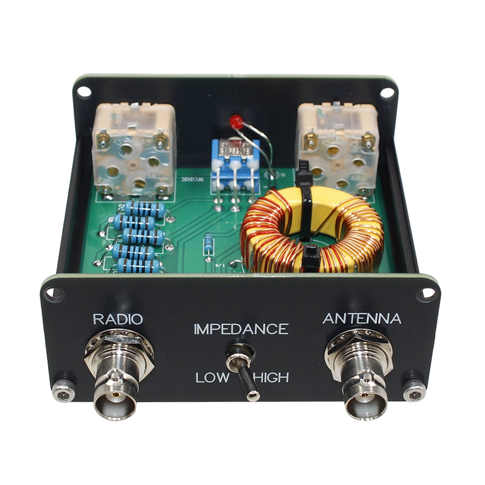Z-Match QRP Handleiding Tuner Antennetuner HAM Adapter 3-28 MHz BNC Interface