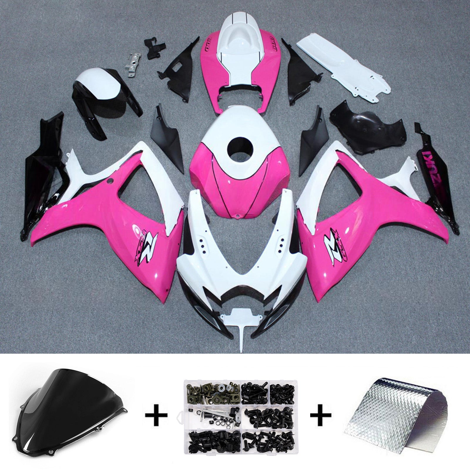 Injection Fairing Kit Bodywork Plastic ABS For Suzuki GSXR 600/750 2006-2007 K6