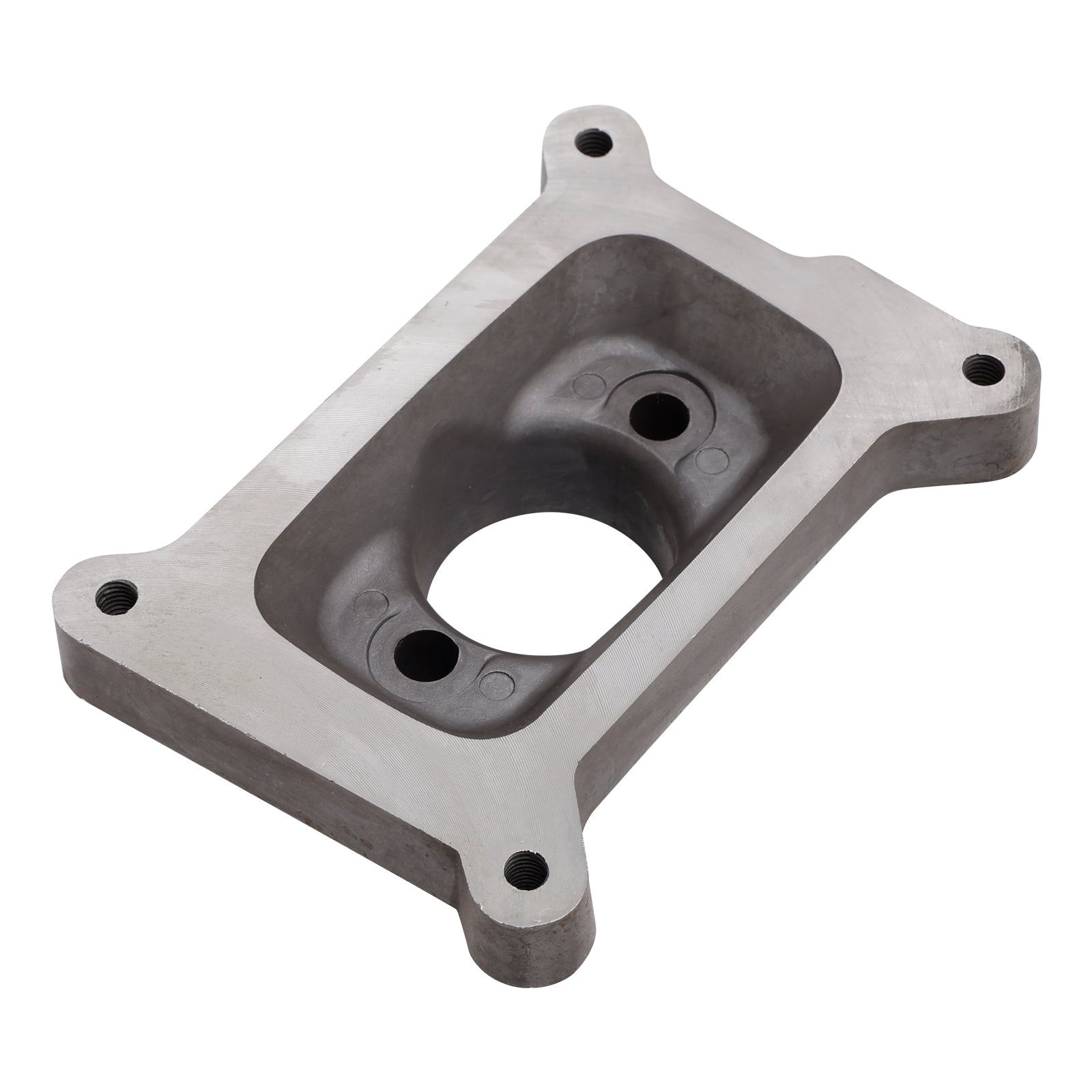 2044 One Natural Aluminum Performance Carburetor Adapter 2044