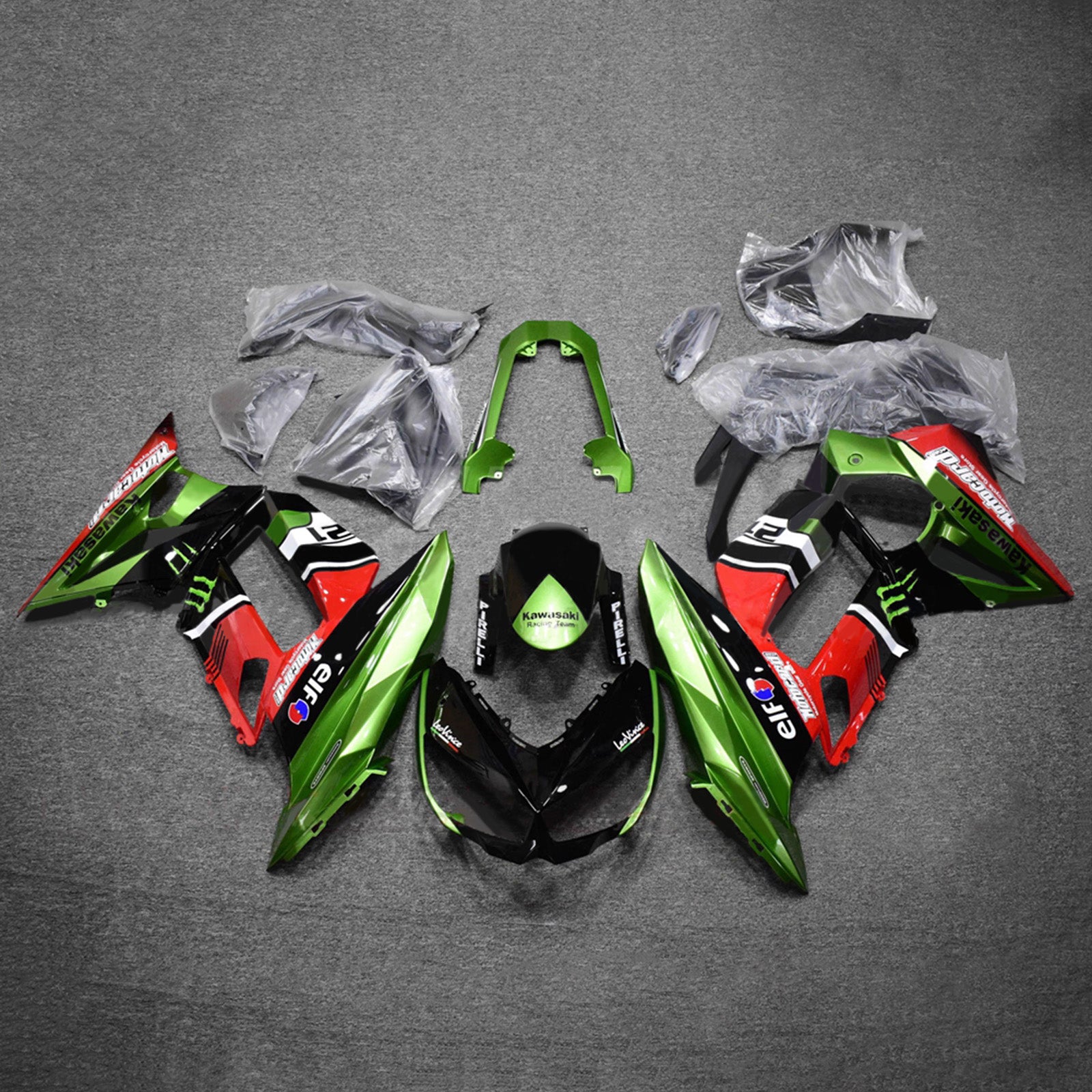 Injection Fairing Kit Bodywork Plastic ABS fit For Kawasaki Z1000SX 2010-2015